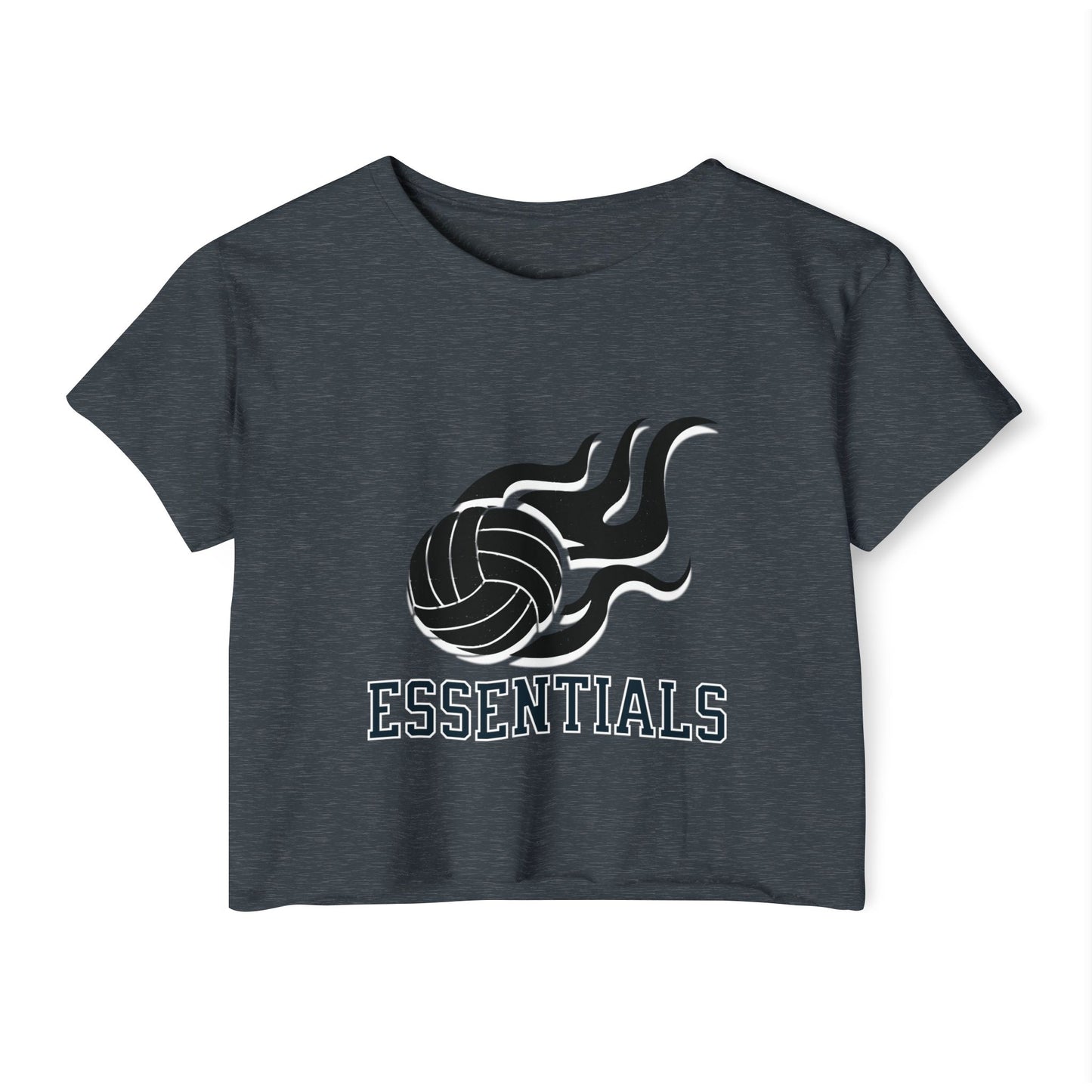 Festival Spirit Women's Crop Top, Summer Top, Sportswear, Graphic Tee, Beachwear, Party Shirt