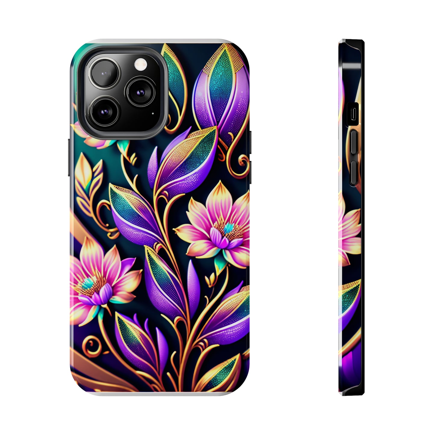 Tough Phone Cases: Fantasy flower