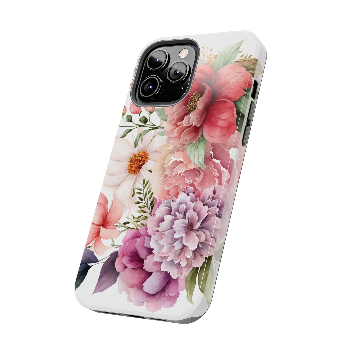 Tough Phone Cases: Watercolor Flower