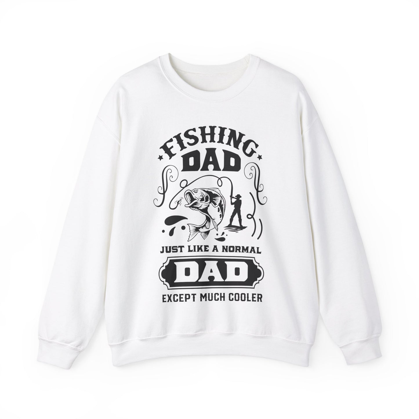 Fishing dad - Unisex Heavy Blend™ Crewneck Sweatshirt