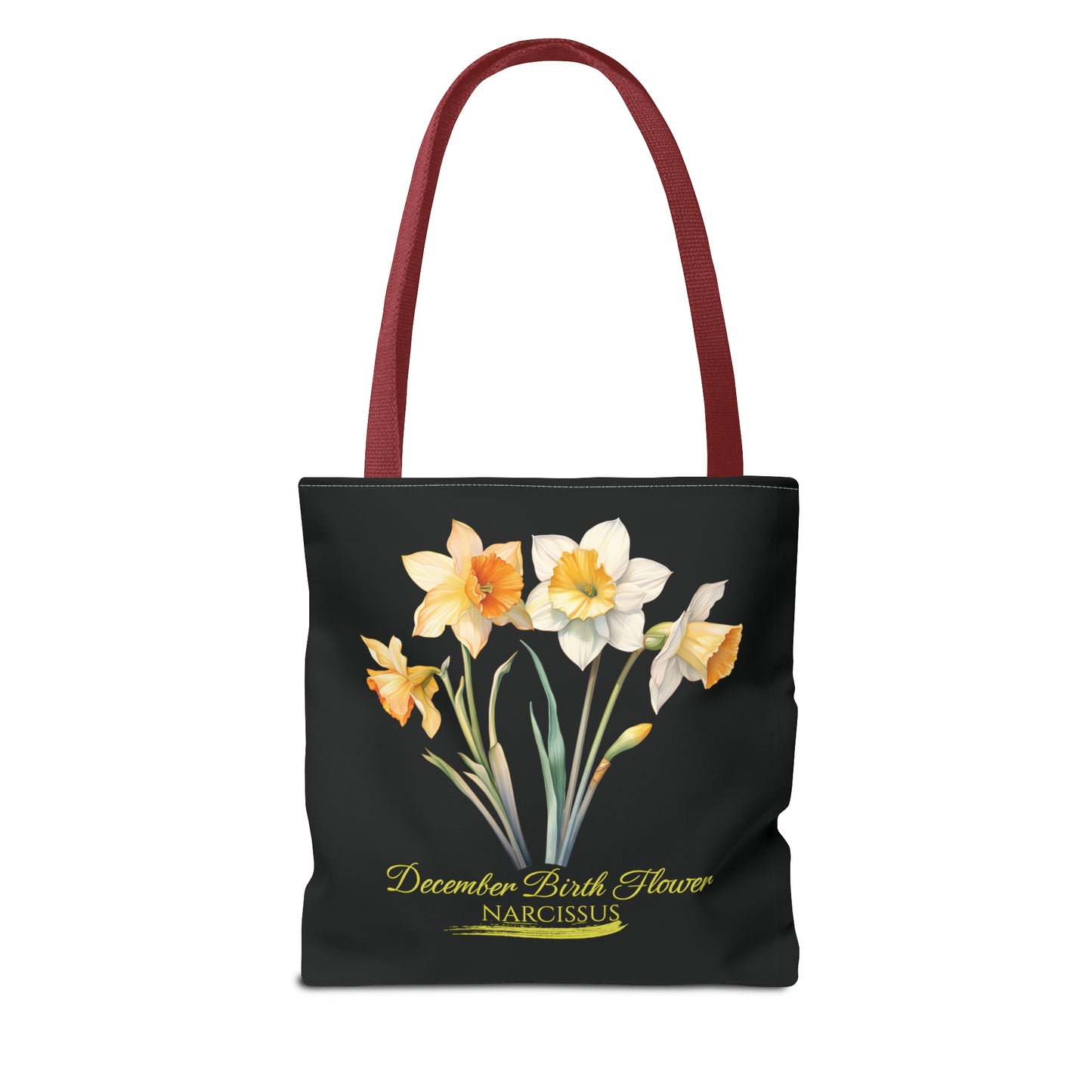 December Birth Flower: Narcissus - Tote Bag (AOP)