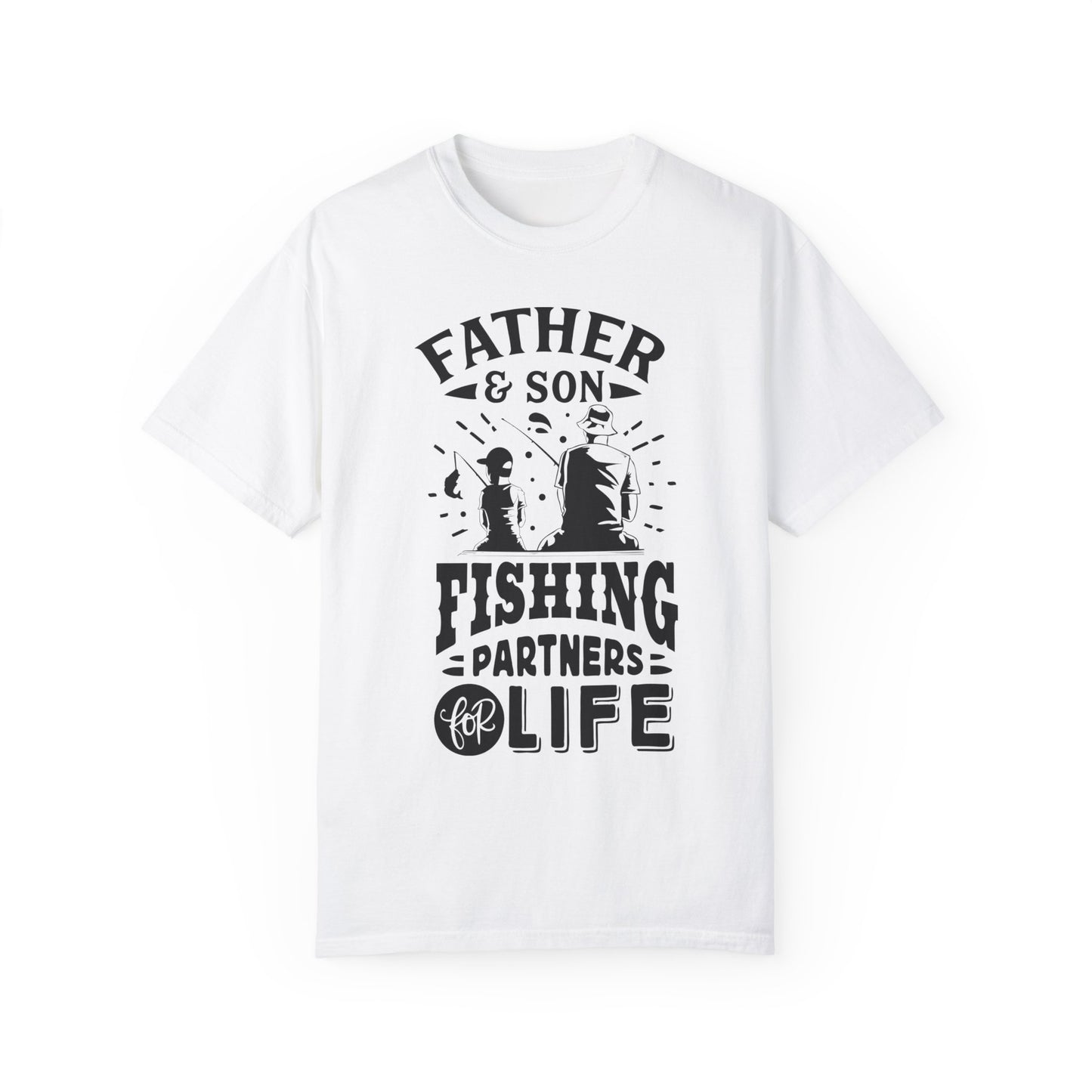 Father and Son forever: Unisex Garment-Dyed T-shirt