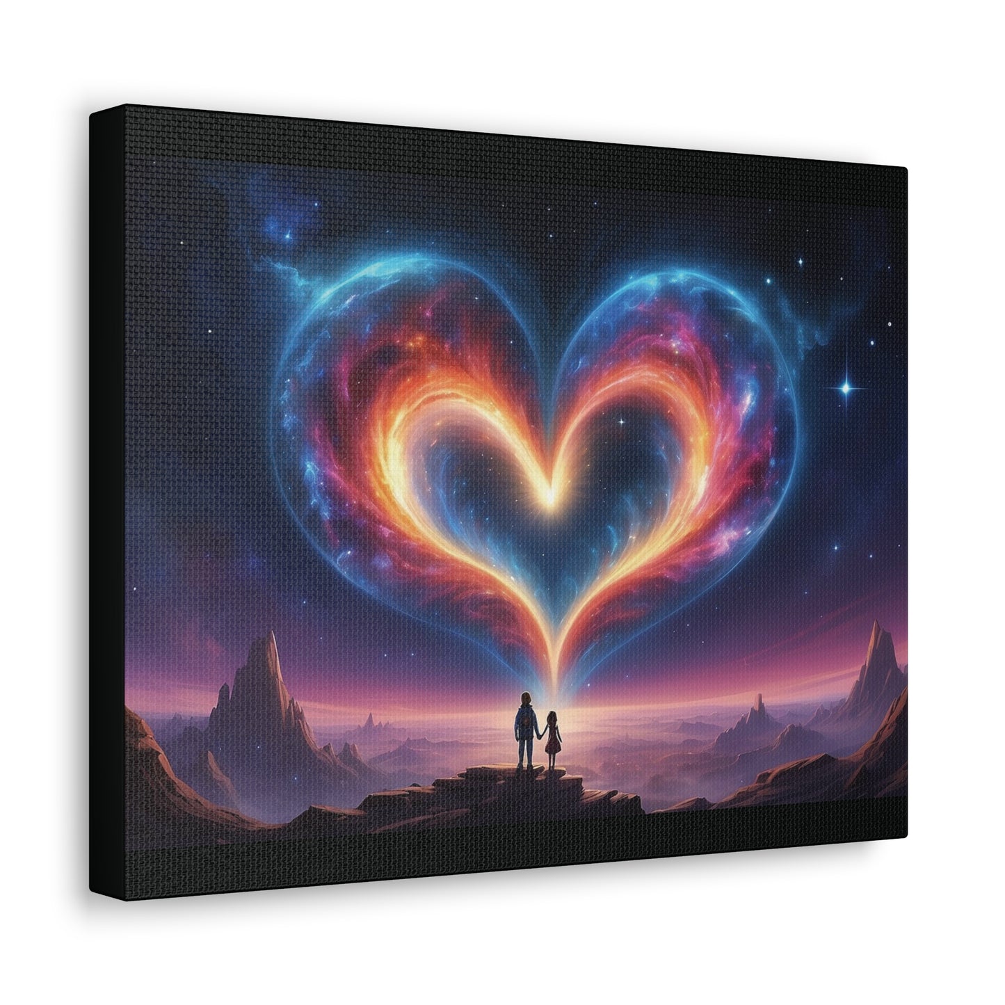 Father & Daughter Forever Love: Canvas Gallery Wraps