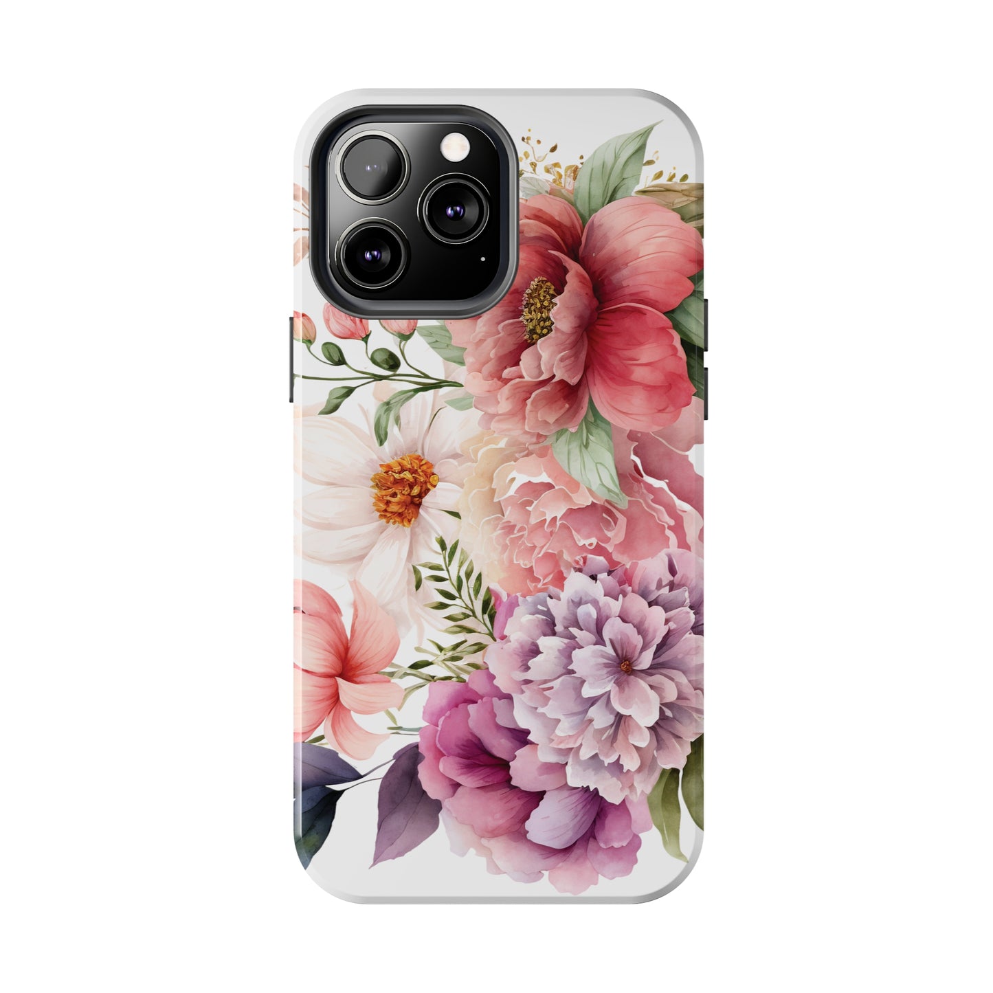 Tough Phone Cases: Watercolor Flower