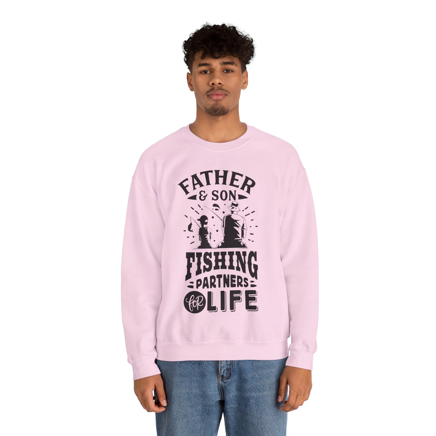 Father and son for life - Unisex Heavy Blend™ Crewneck Sweatshirt