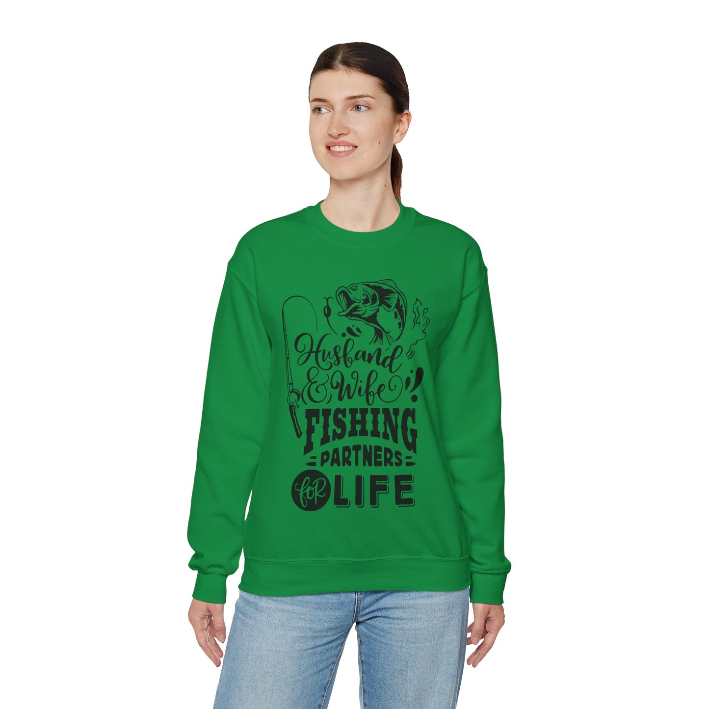 Husband and wife - Unisex Heavy Blend™ Crewneck Sweatshirt