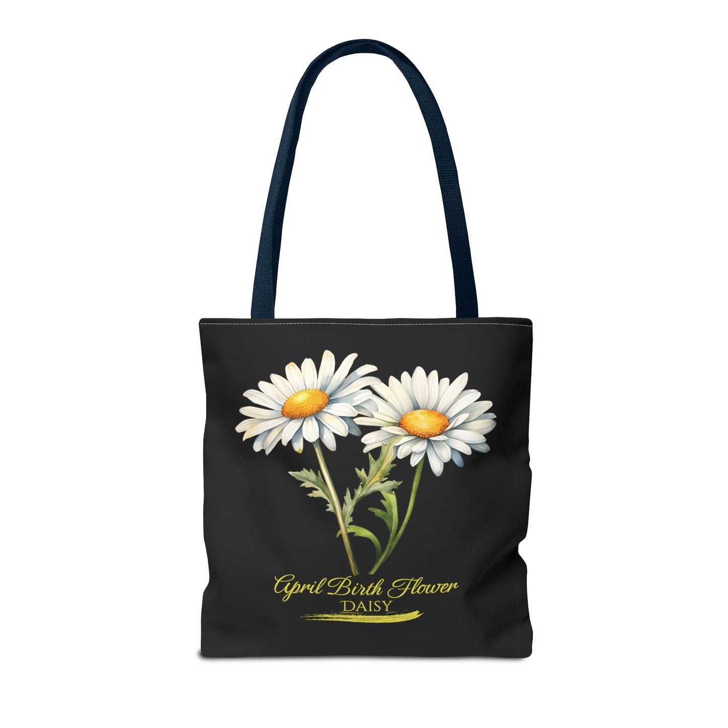 April Birth Flower: Daisy - Tote Bag (AOP)