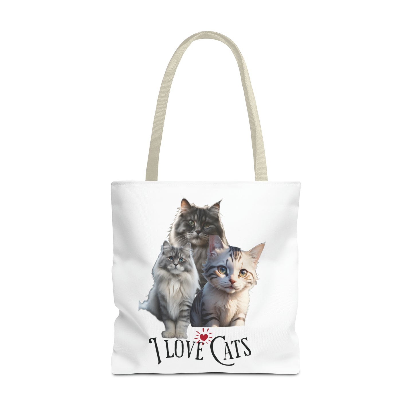 I love Cats - Tote Bag (AOP)