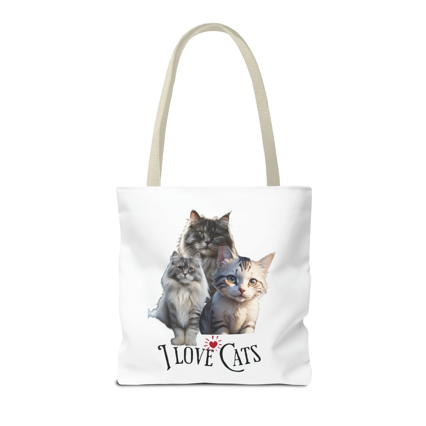 I love Cats - Tote Bag (AOP)