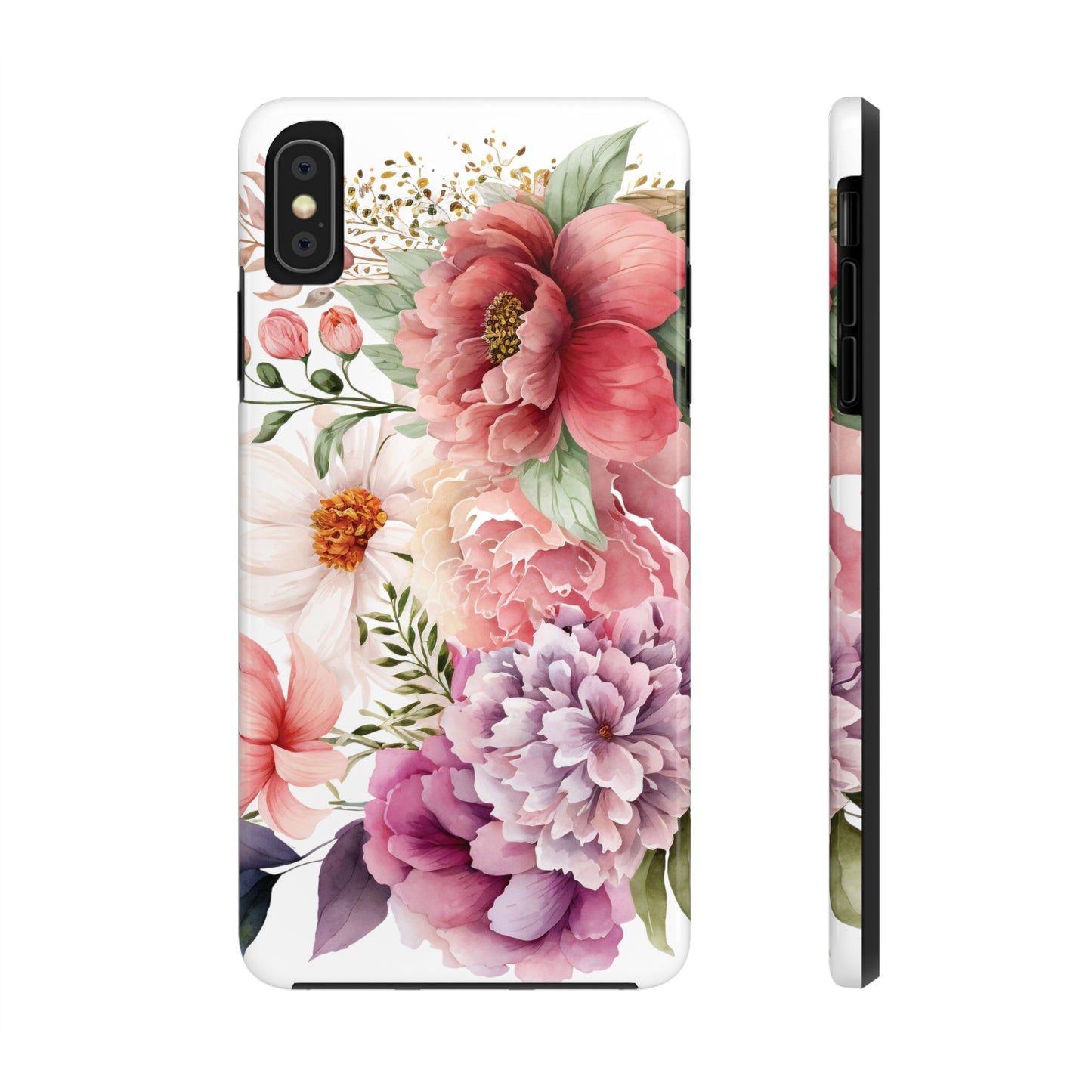 Tough Phone Cases: Watercolor Flower