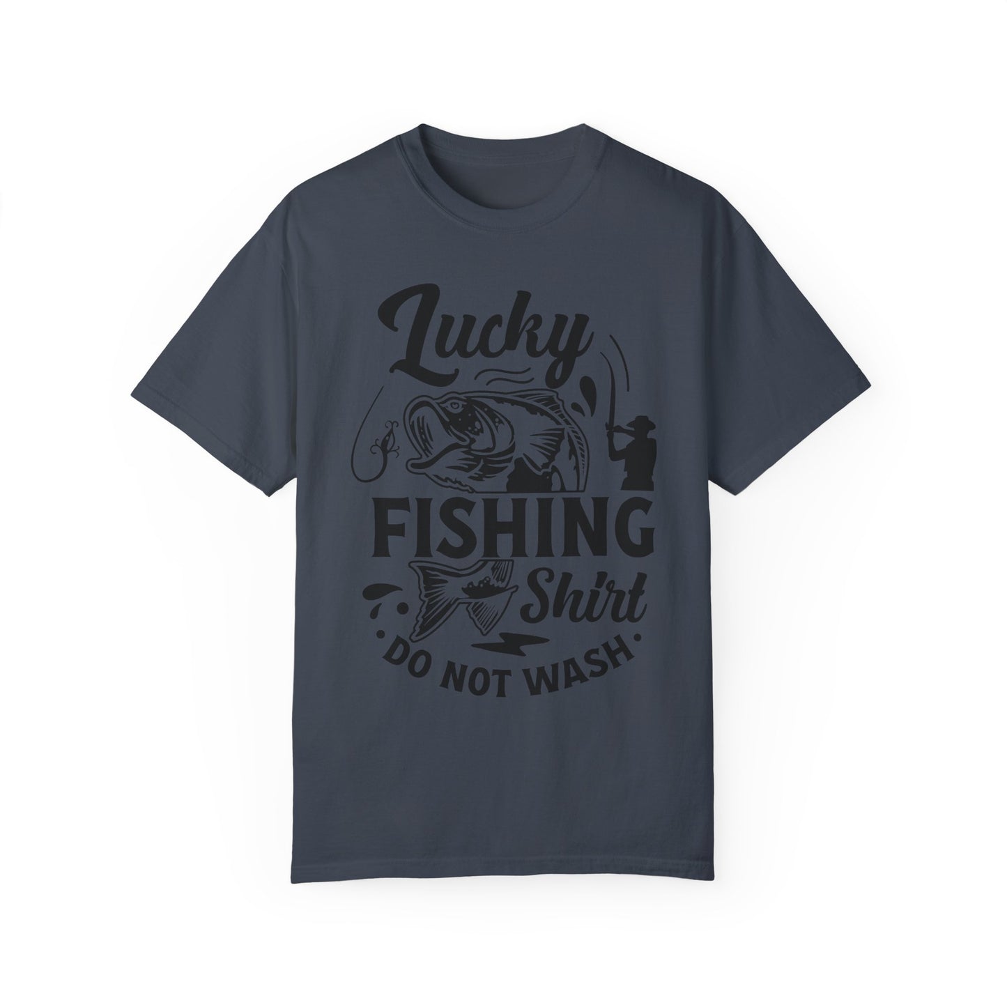 Lucky fishing shirt: Unisex Garment-Dyed T-shirt