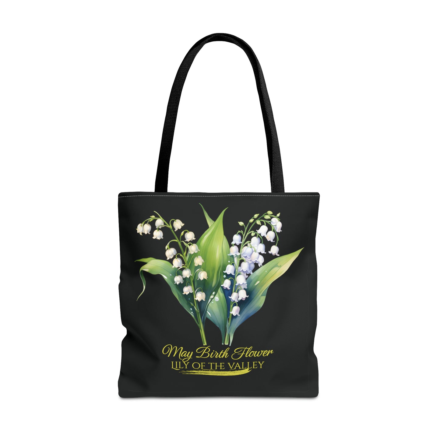 May Birth Flower: Lily of the valley - Tote Bag (AOP)