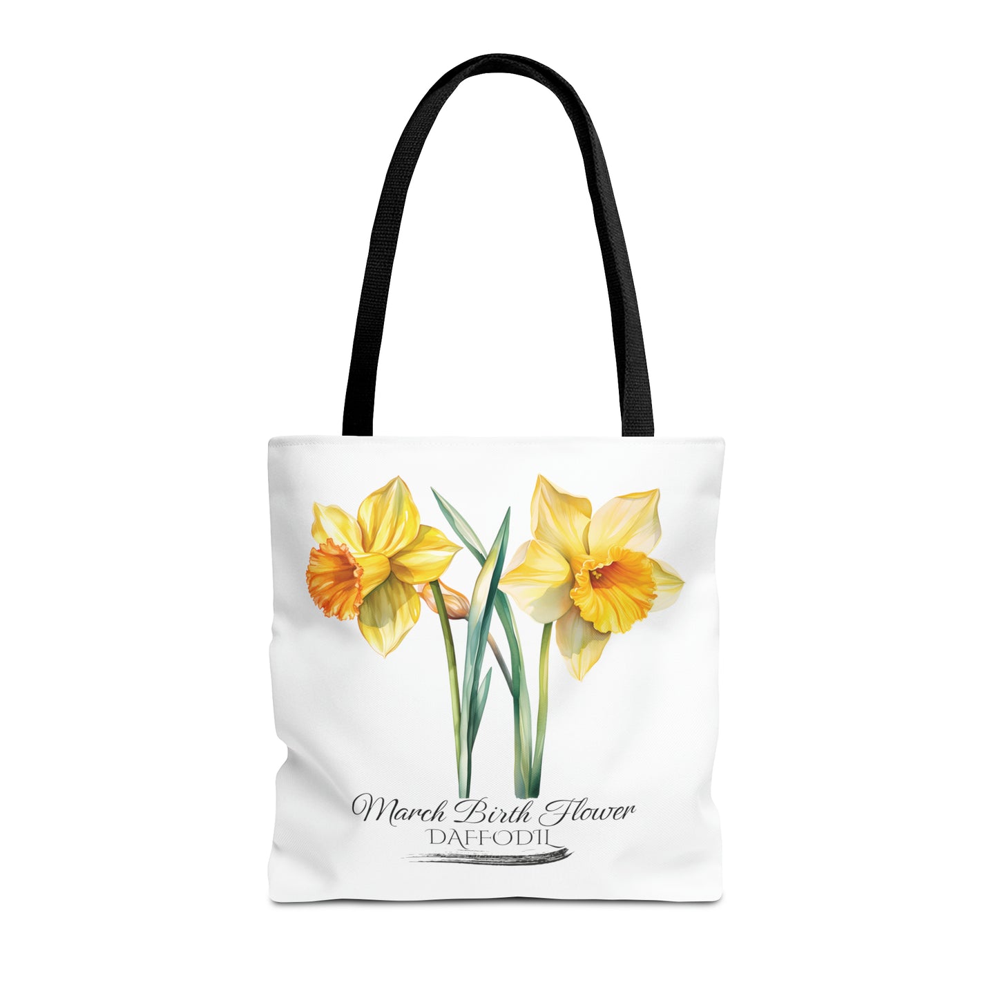 March Birth Flower: Daffodil - Tote Bag (AOP)