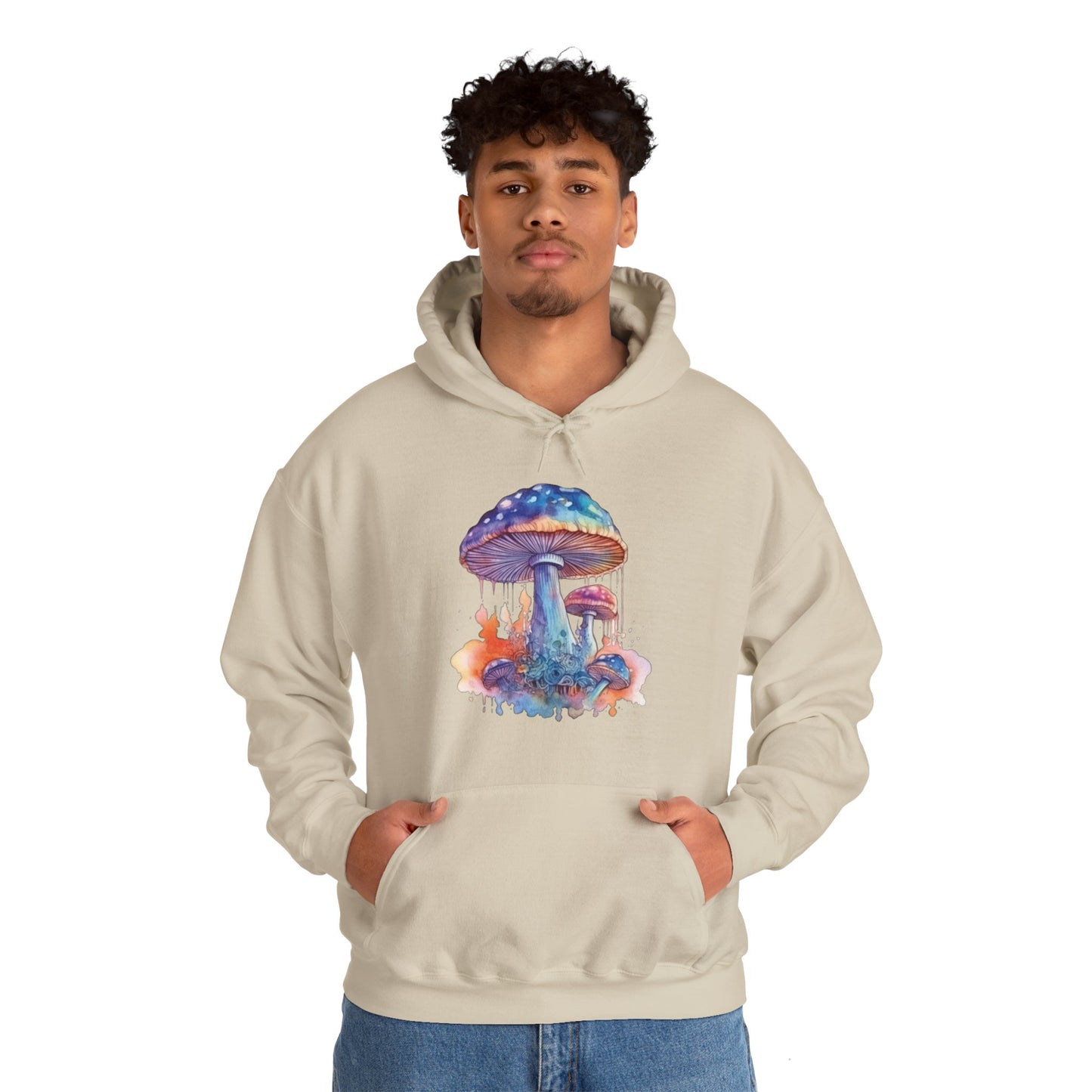 Mushroom1 - Unisex Heavy Blend™ Hooded Sweatshirt