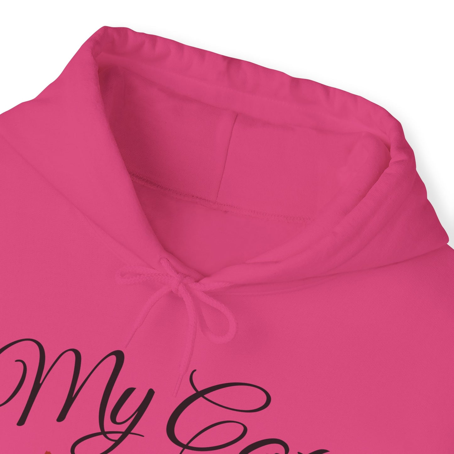 My Cat Is My Valentine - Unisex Heavy Blend™ Hooded Sweatshirt