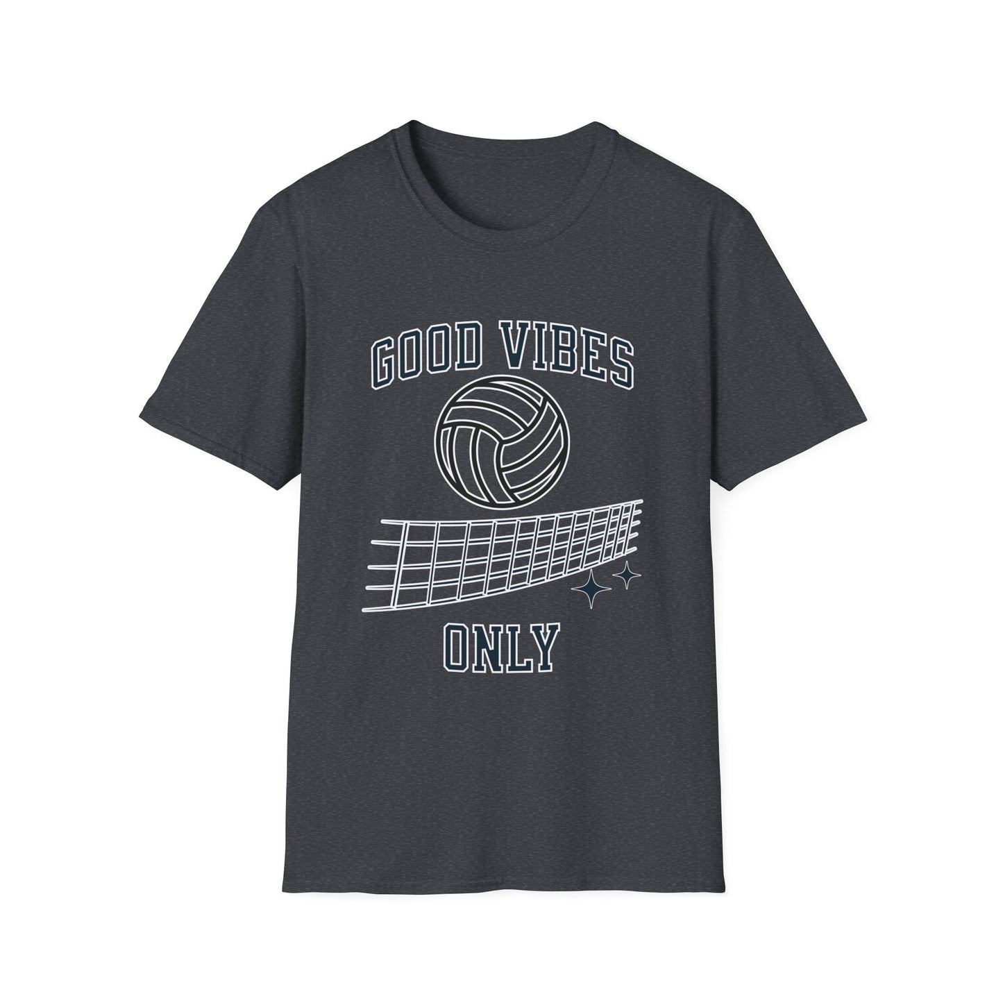 Good Vibes Only Volleyball T-Shirt