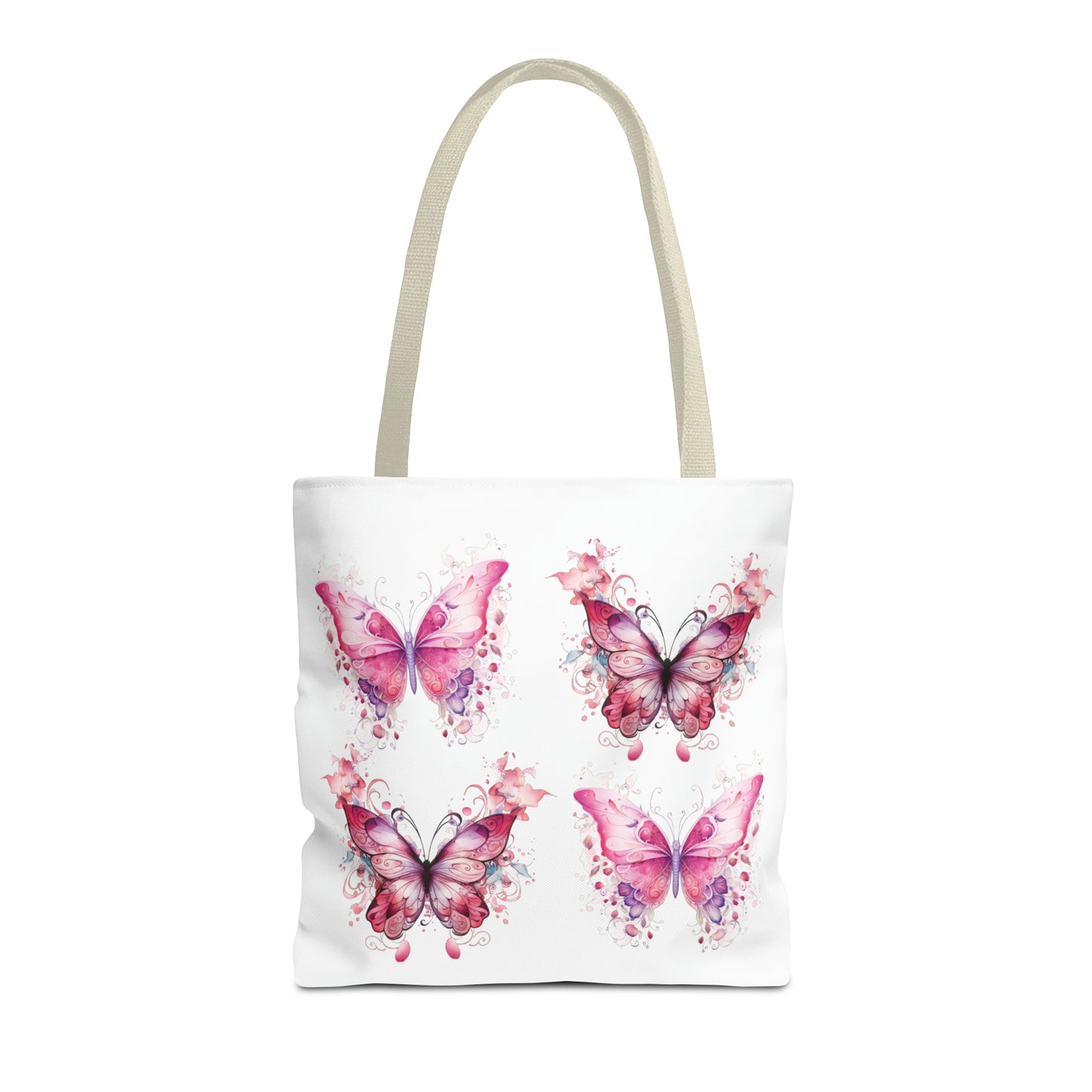 Pink Butterfly - Tote Bag (AOP)