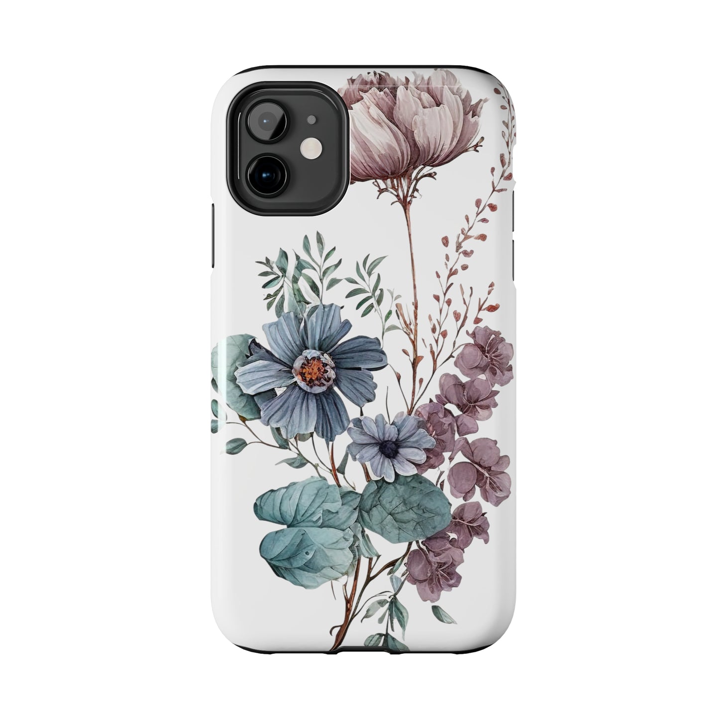 Tough Phone Cases: Watercolor Flower