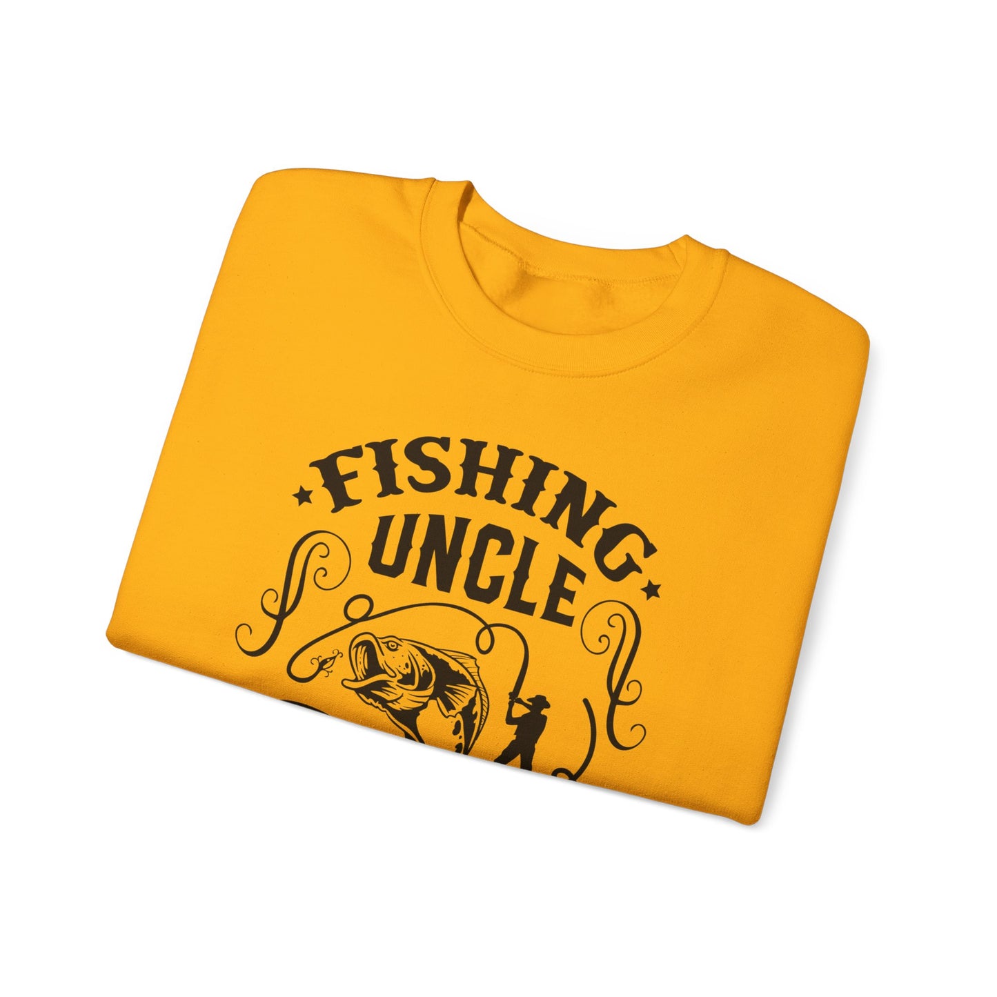 Fishing Uncle - Unisex Heavy Blend™ Crewneck Sweatshirt