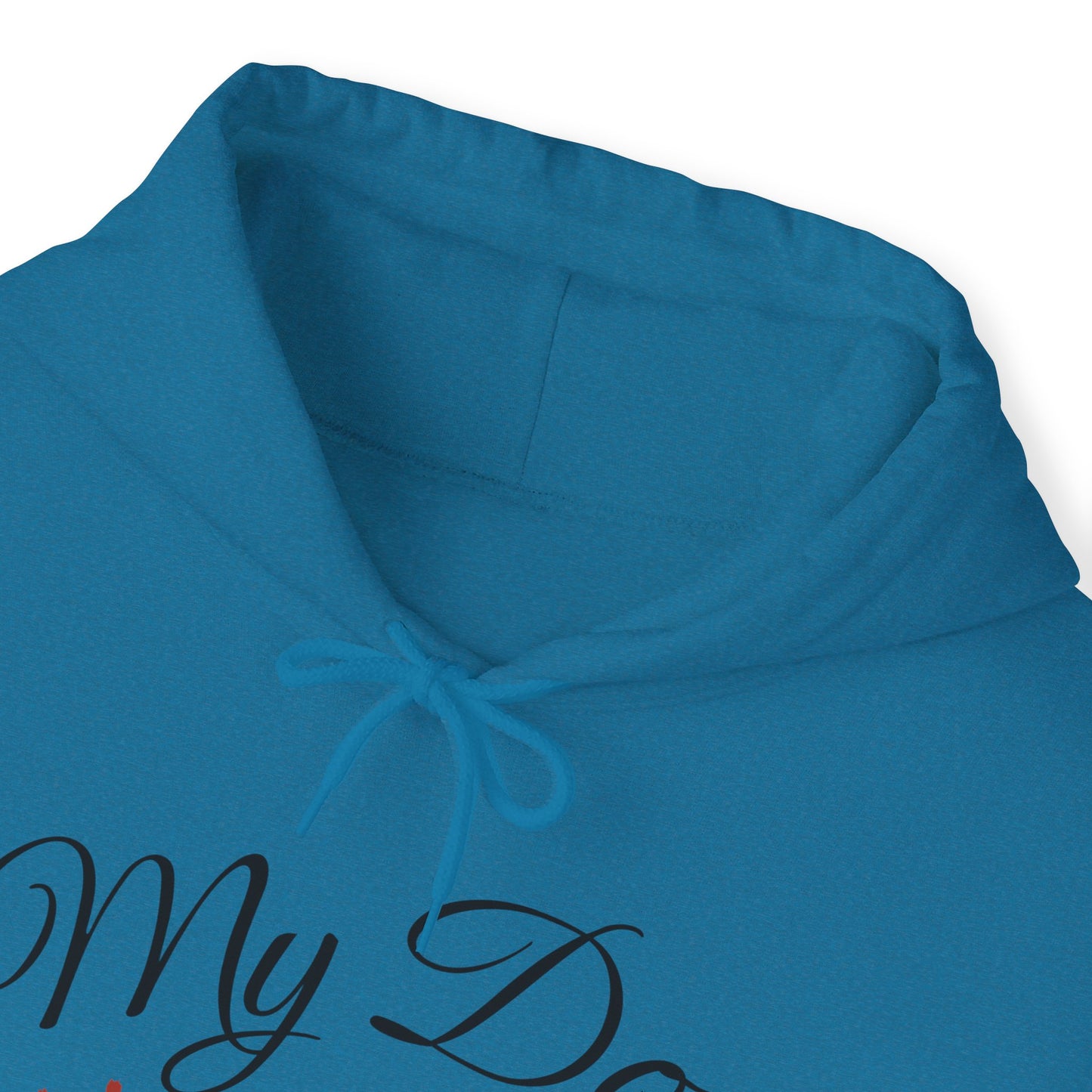 My Dog Is My Valentine - Unisex Heavy Blend™ Hooded Sweatshirt