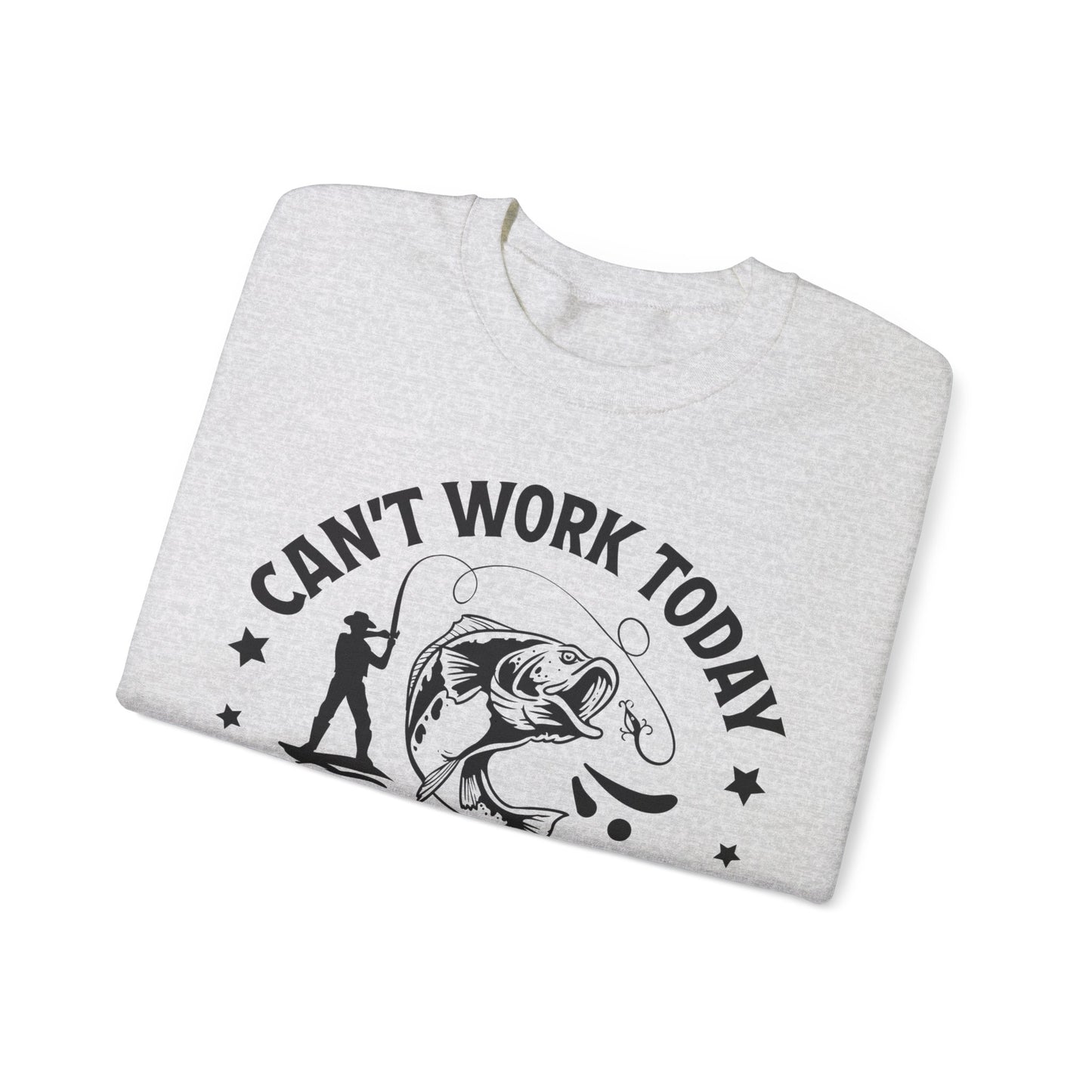 Can't work today, my arm is in a cast - Unisex Heavy Blend™ Crewneck Sweatshirt