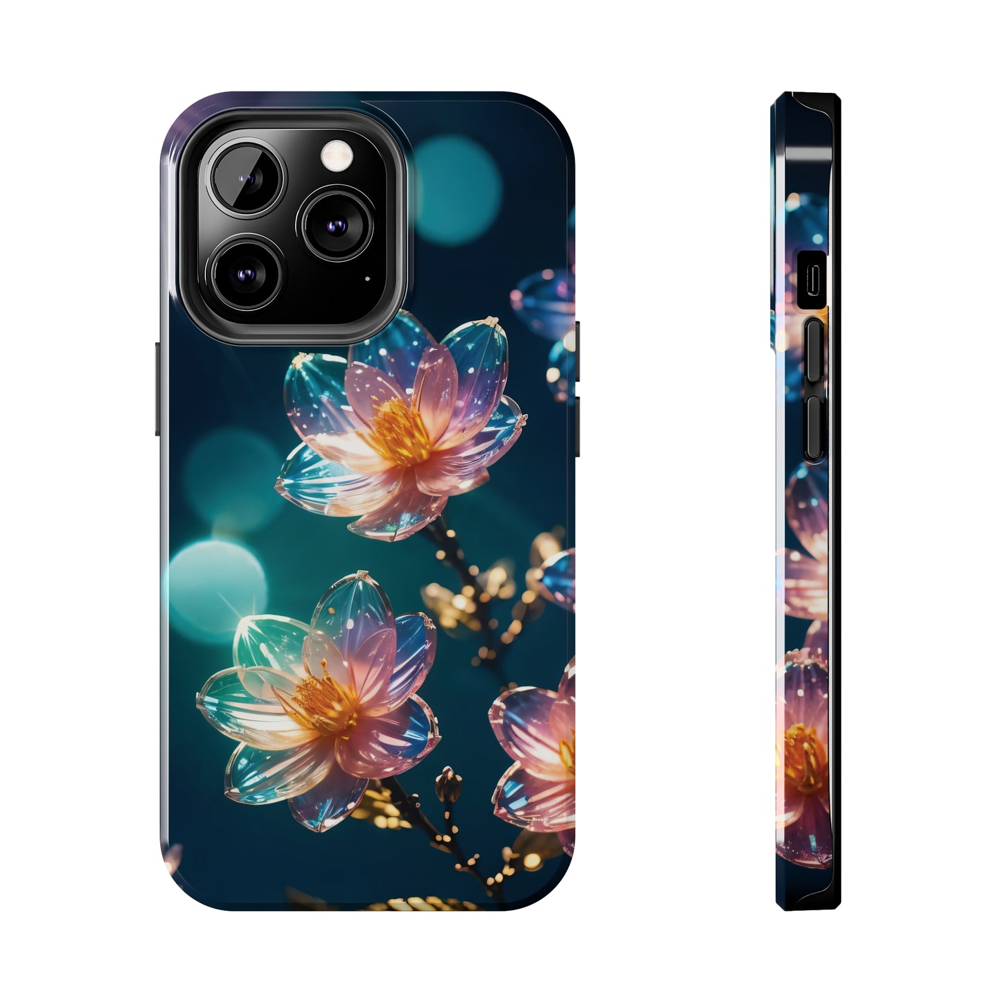 Tough Phone Cases: Fantasy Blossom Flower