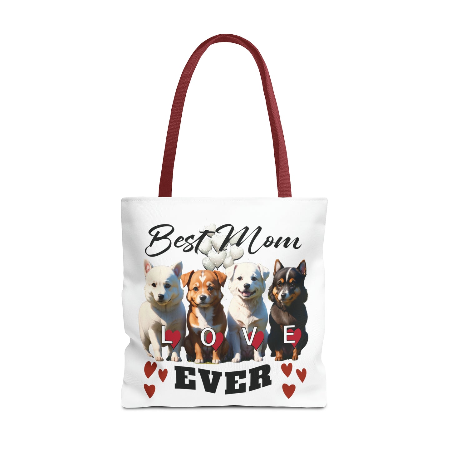 Valentine: Best Mom Ever - Tote Bag (AOP)