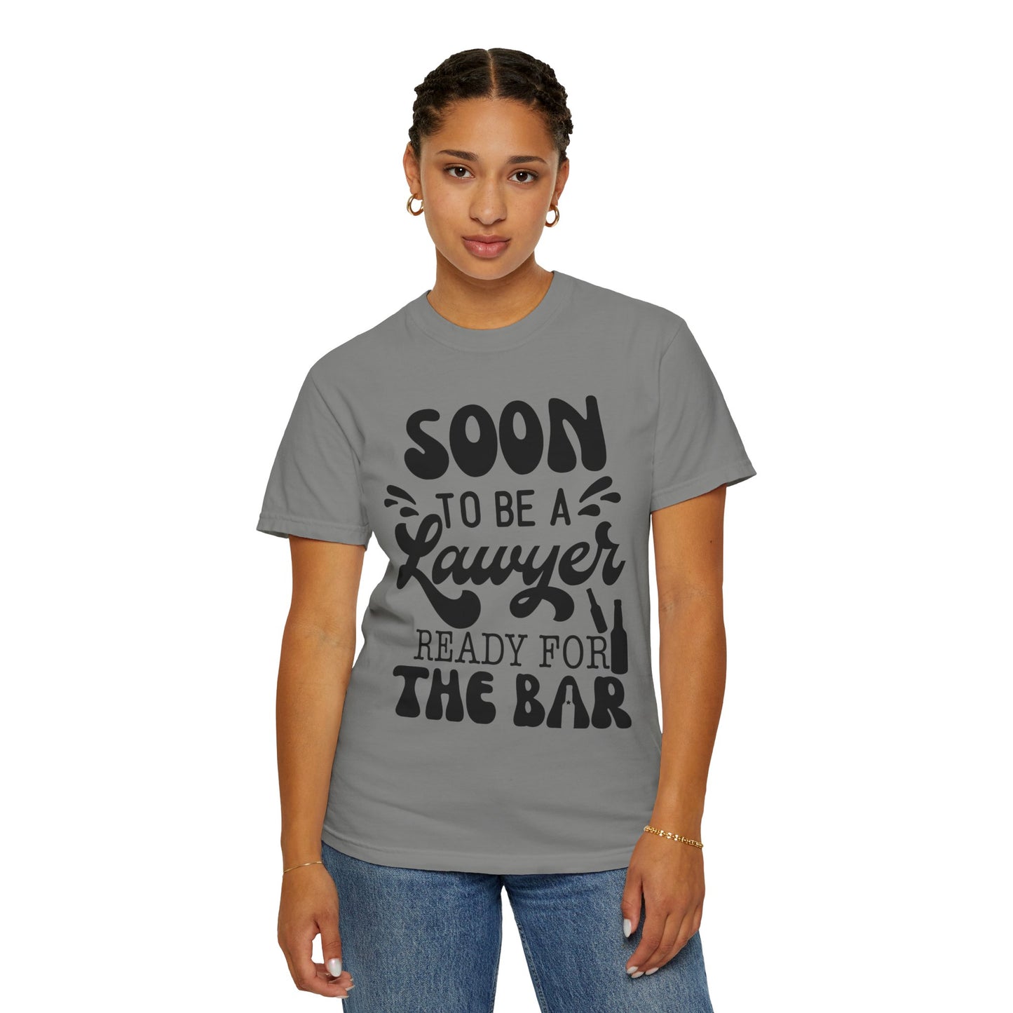 Soon to be a lawyer - Unisex Garment-Dyed T-shirt