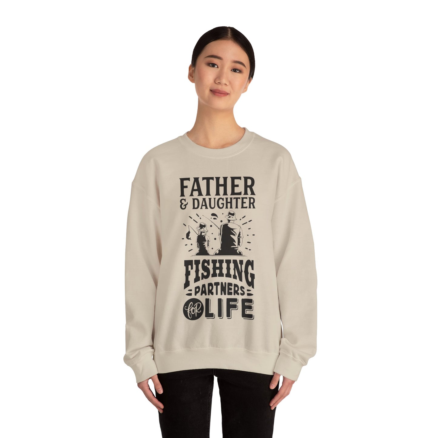 Father and Daughter for life - Unisex Heavy Blend™ Crewneck Sweatshirt