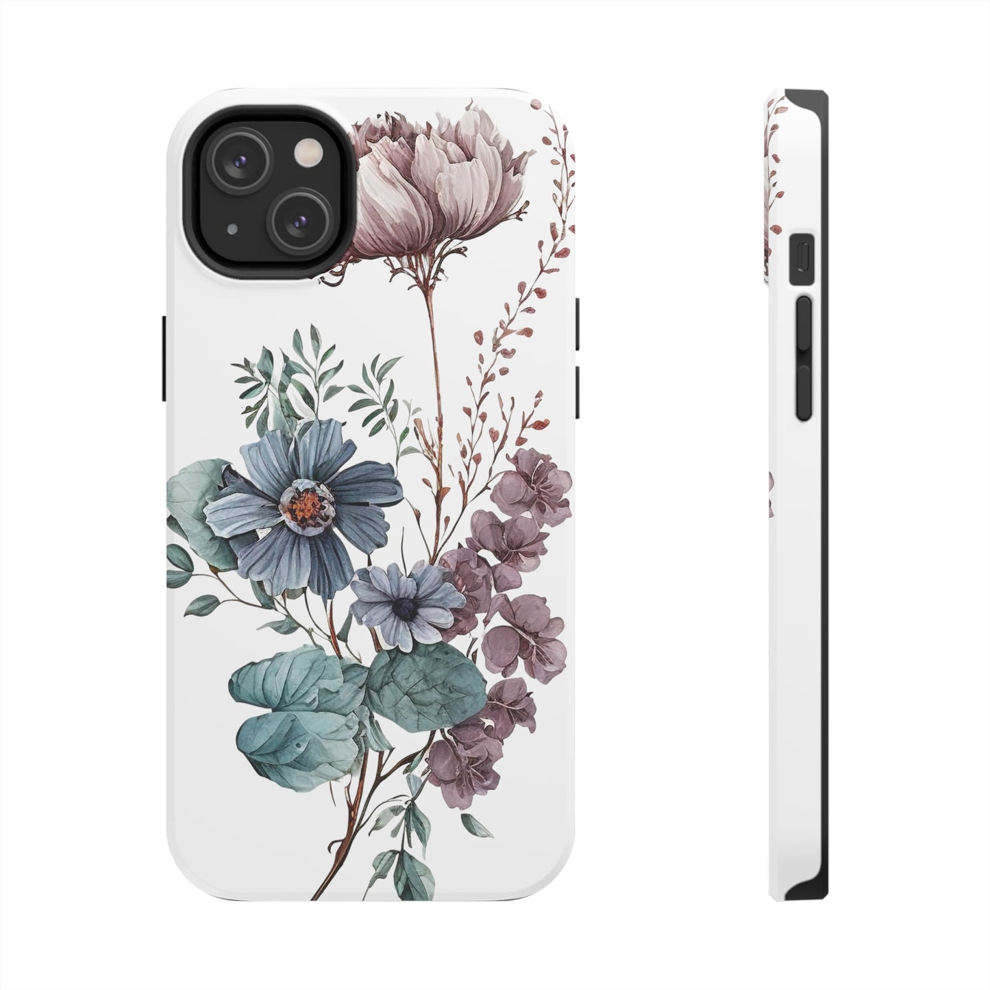 Tough Phone Cases: Watercolor Flower