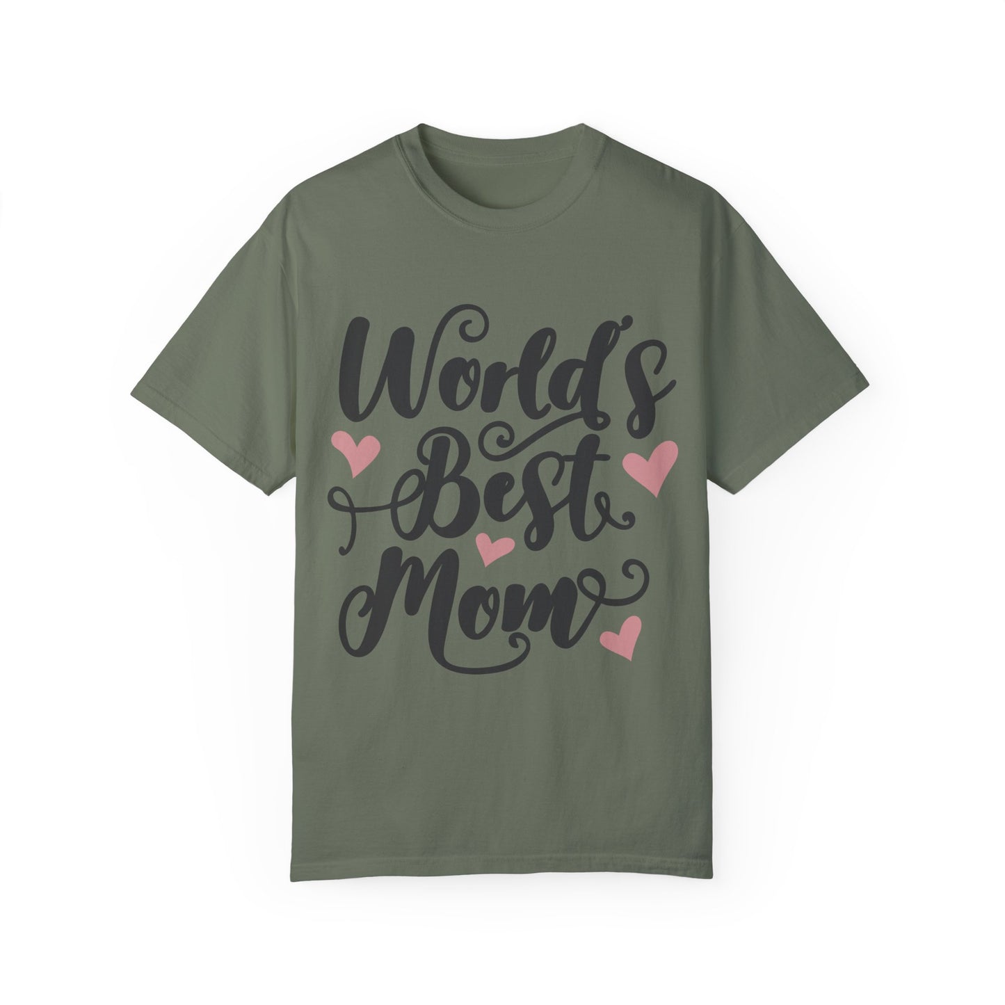 Worl best mom - Unisex Garment-Dyed T-shirt