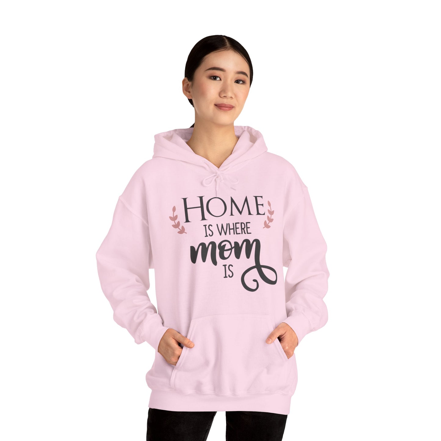 Home is where mom is - Unisex Heavy Blend™ Hooded Sweatshirt