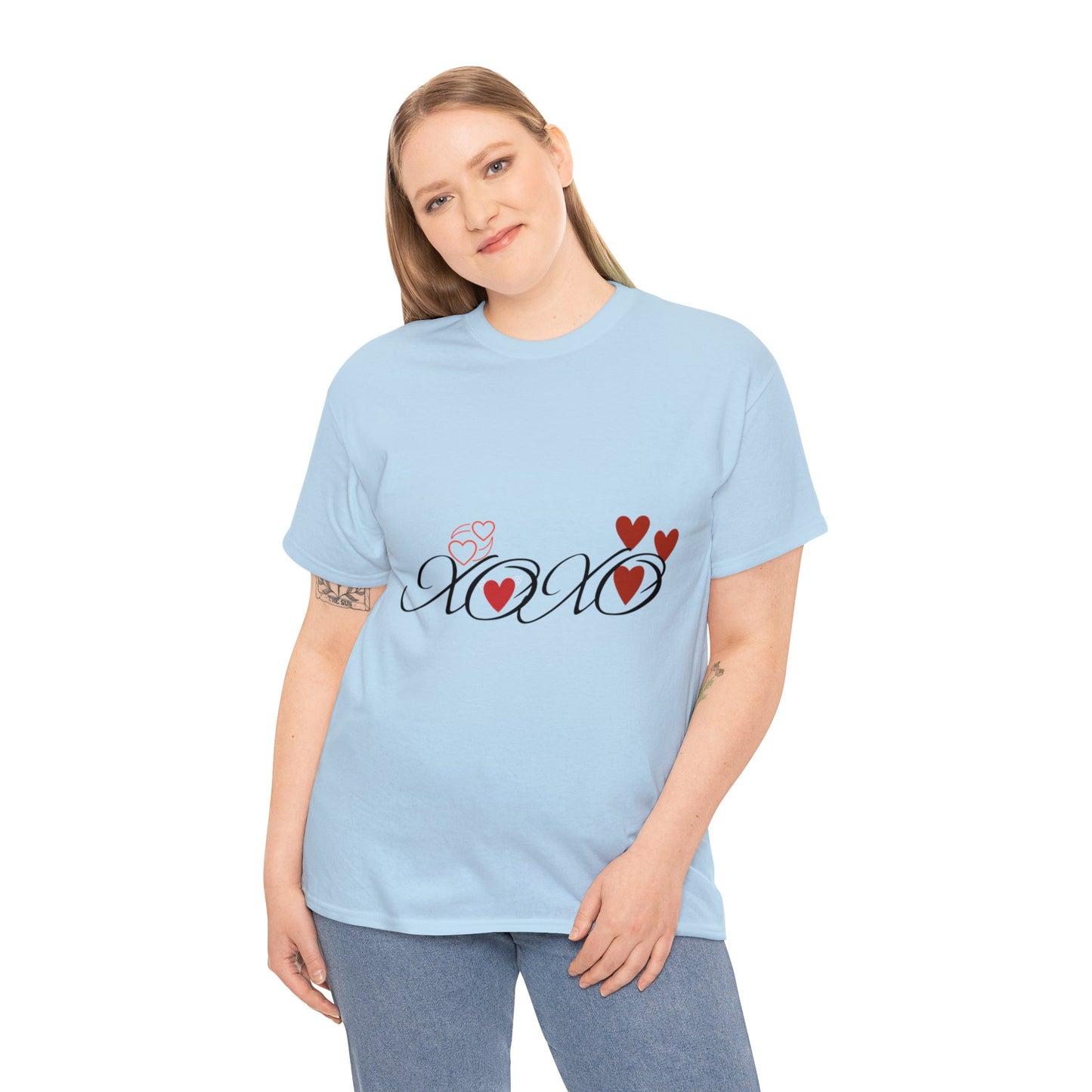 Valentine XOXO - Unisex Heavy Cotton Tee