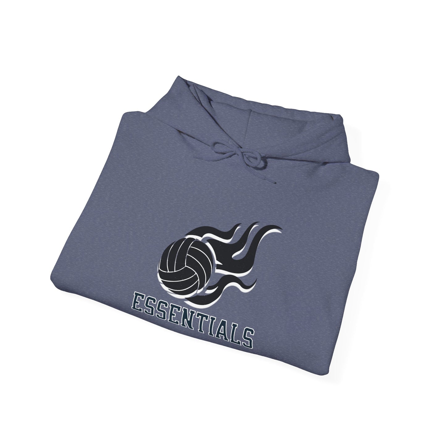 Essential Volleyball Hoodie - Unisex Heavy Blend Sweatshirt for Sports Lovers, Casual Wear, Gifts for Ball Players, Team Spirit