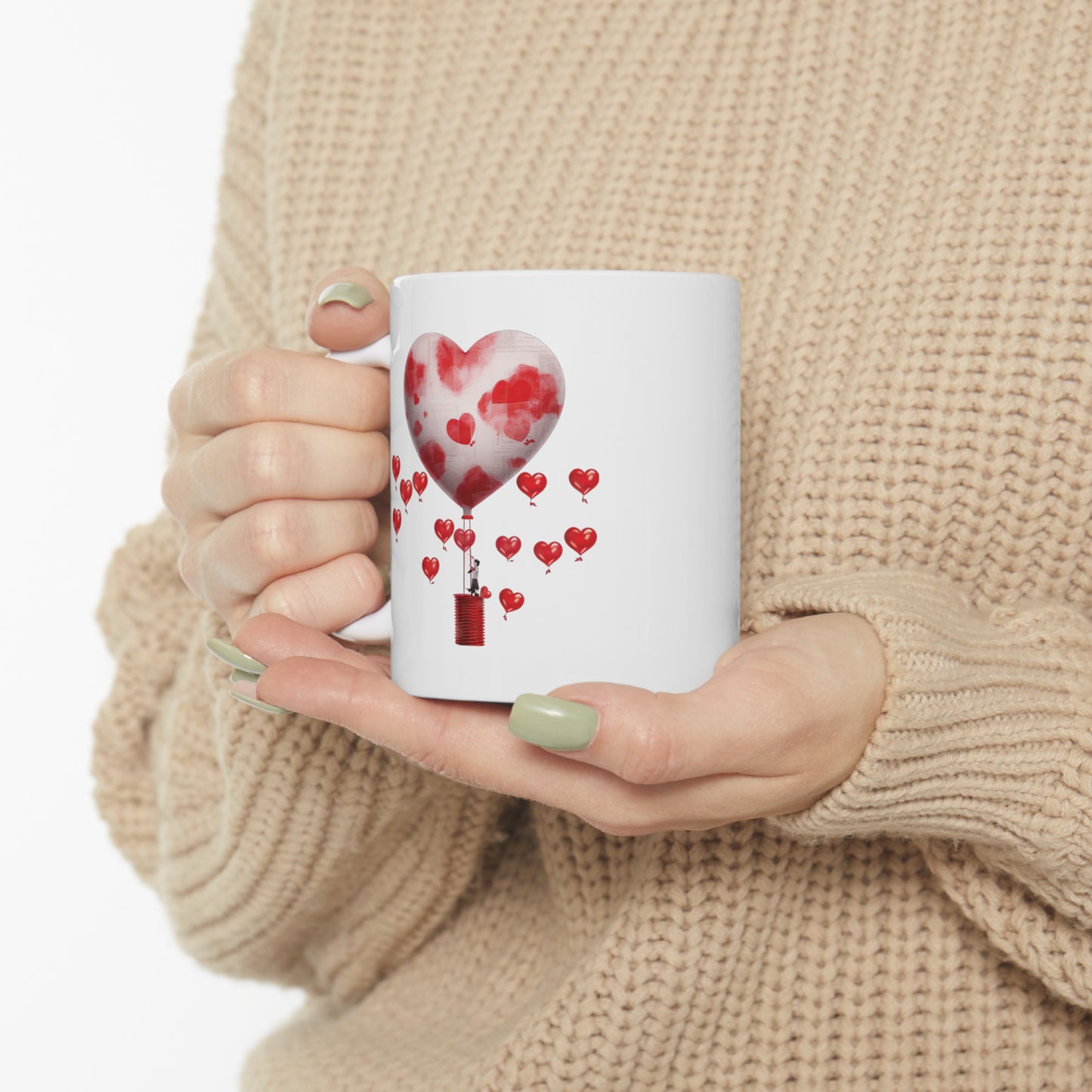 Valentine's Heart: Ceramic Mug 11oz