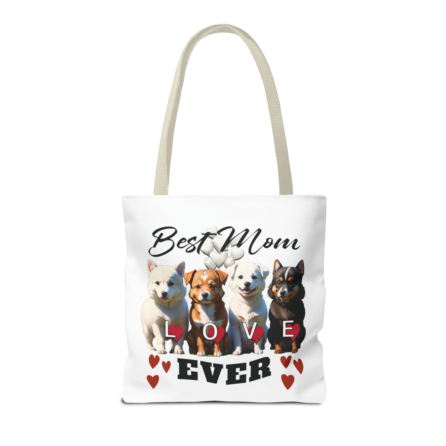 Valentine: Best Mom Ever - Tote Bag (AOP)