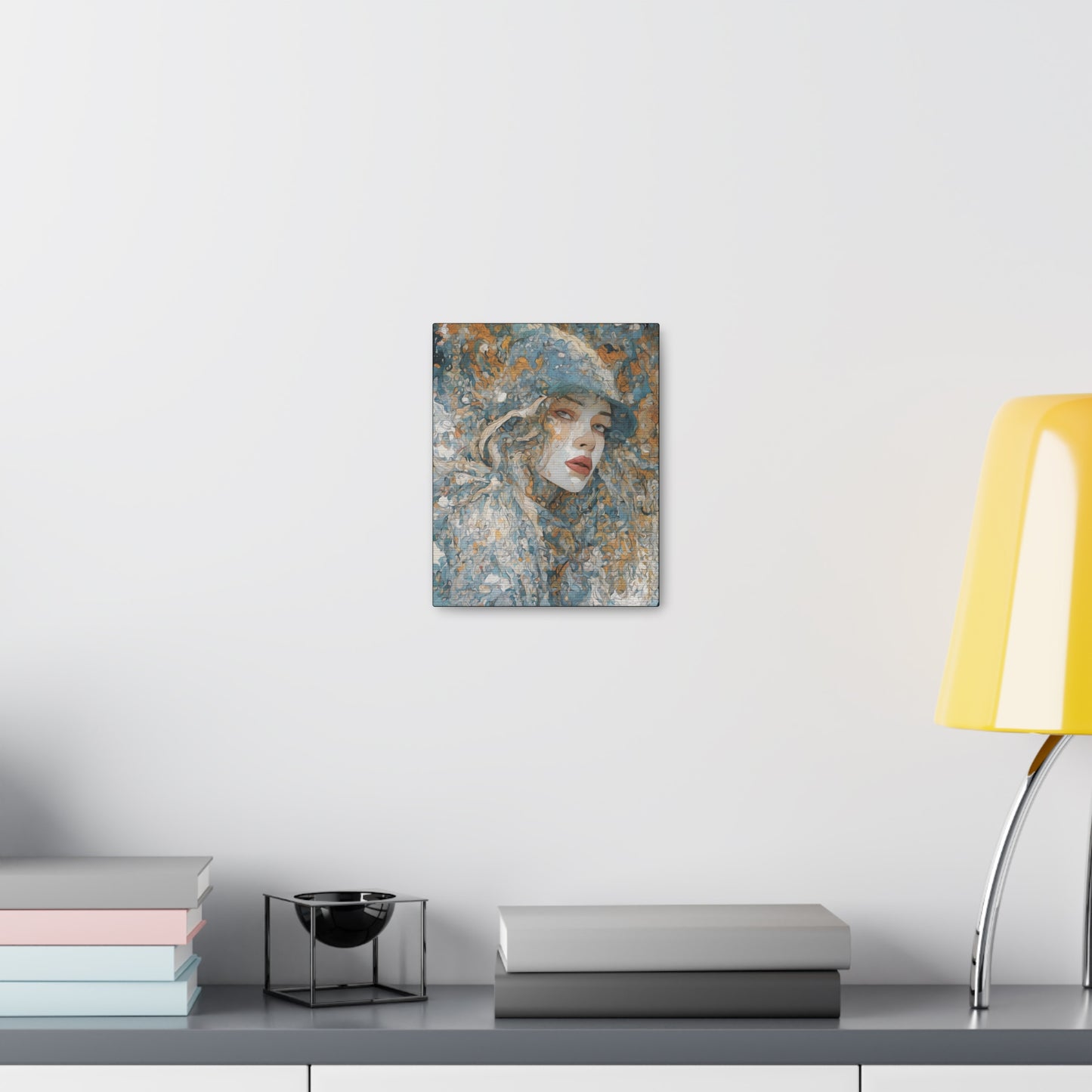 Beautiful Woman Abstract Art: Canvas Gallery Wraps