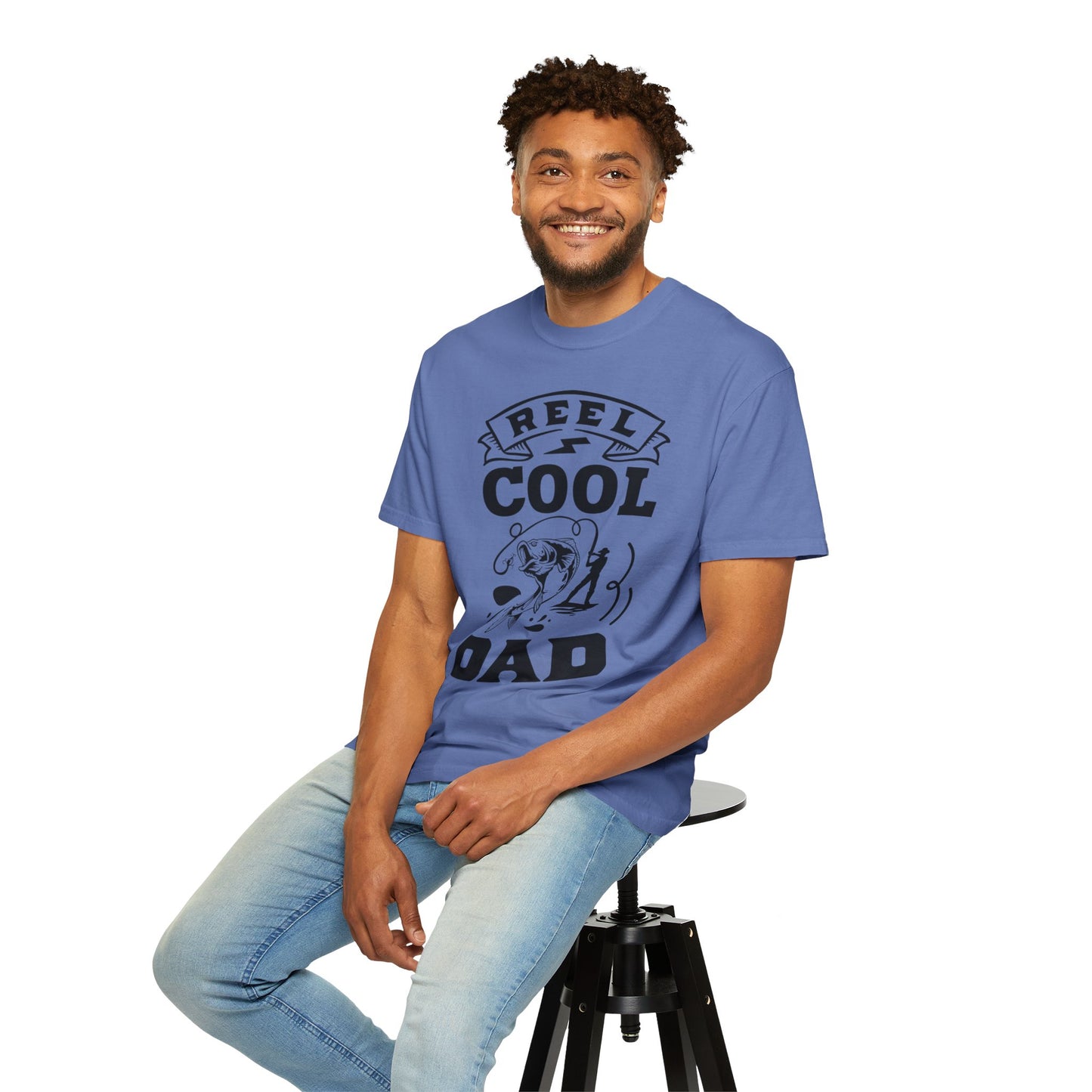 Reel cool dad: Unisex Garment-Dyed T-shirt