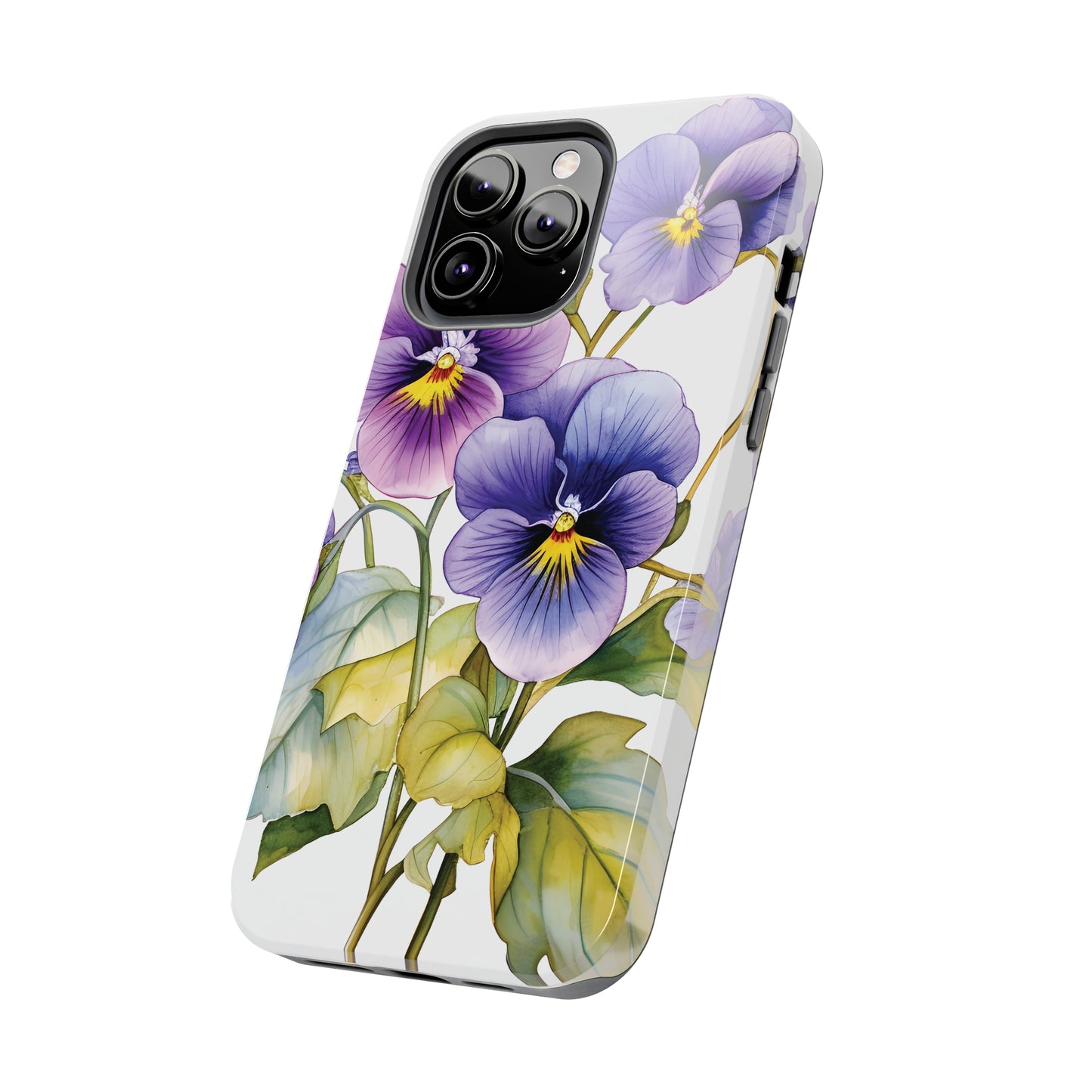 Tough Phone Cases (Violet Flower)