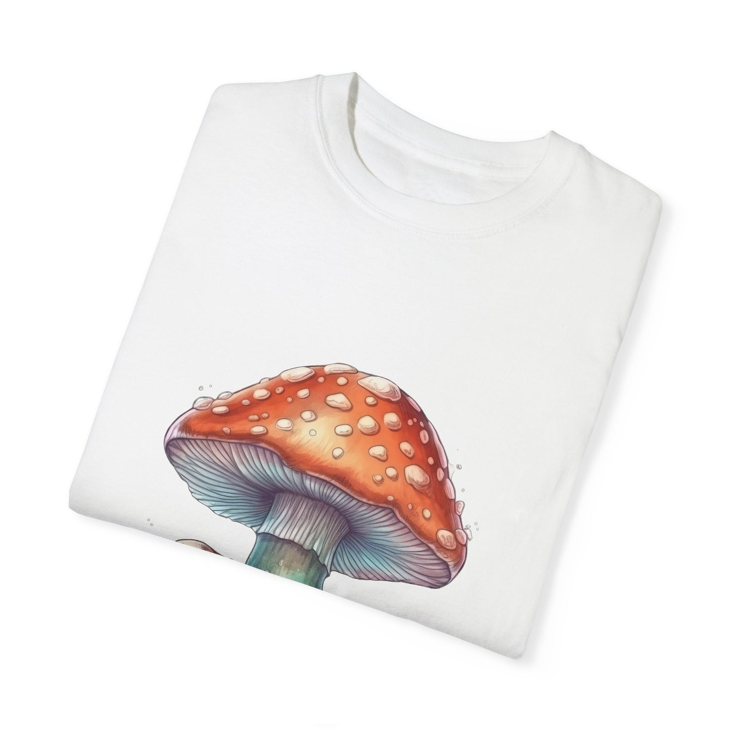 Fantasy Mushroom-27: Unisex Garment-Dyed T-shirt