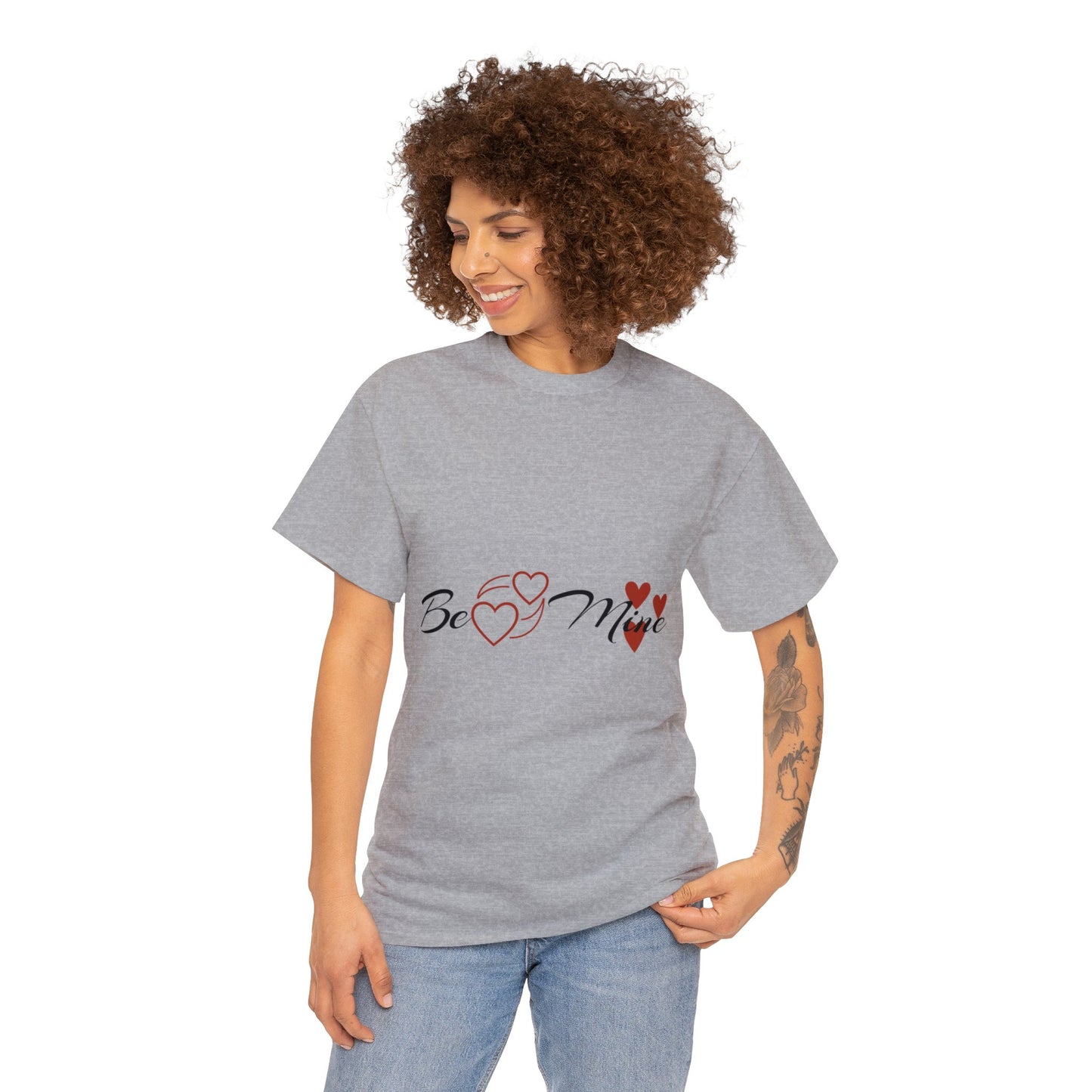 Valentine Be Mine - Unisex Heavy Cotton Tee