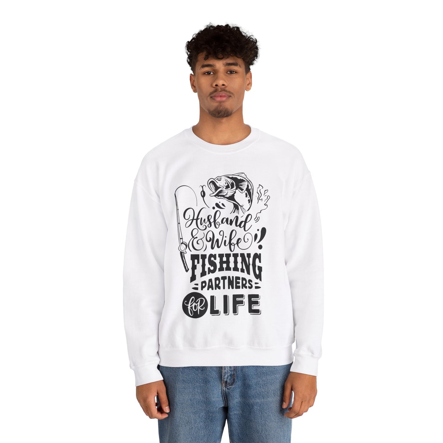 Husband and wife - Unisex Heavy Blend™ Crewneck Sweatshirt