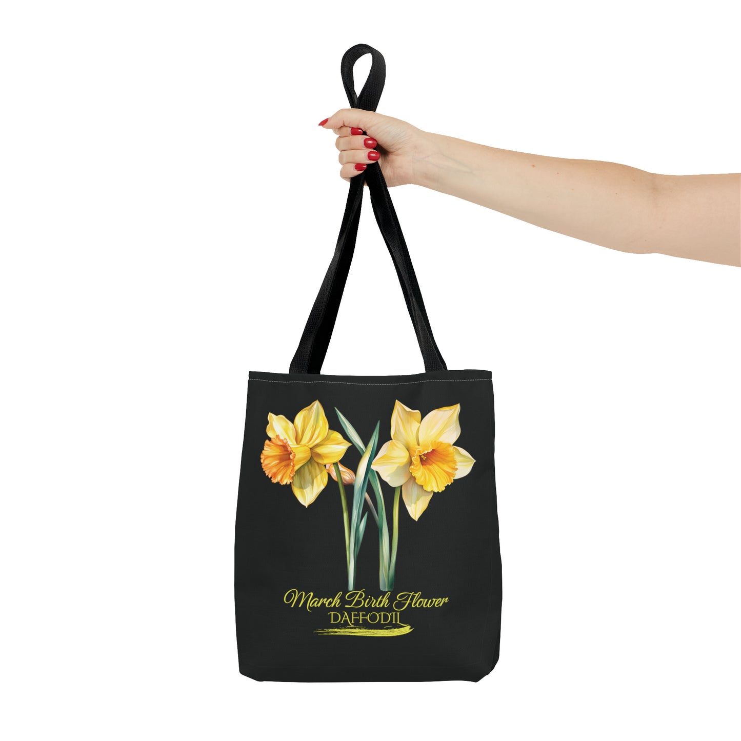 March Birth Flower: Daffodil - Tote Bag (AOP)