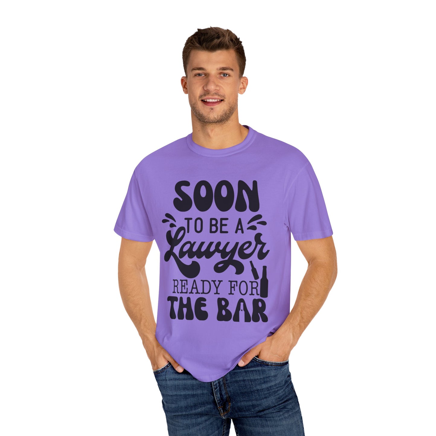 Soon to be a lawyer - Unisex Garment-Dyed T-shirt