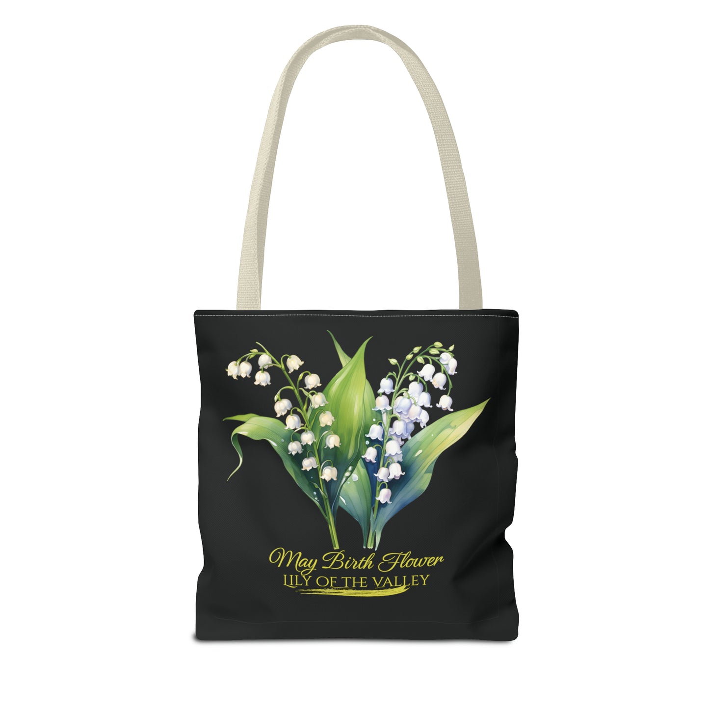 May Birth Flower: Lily of the valley - Tote Bag (AOP)