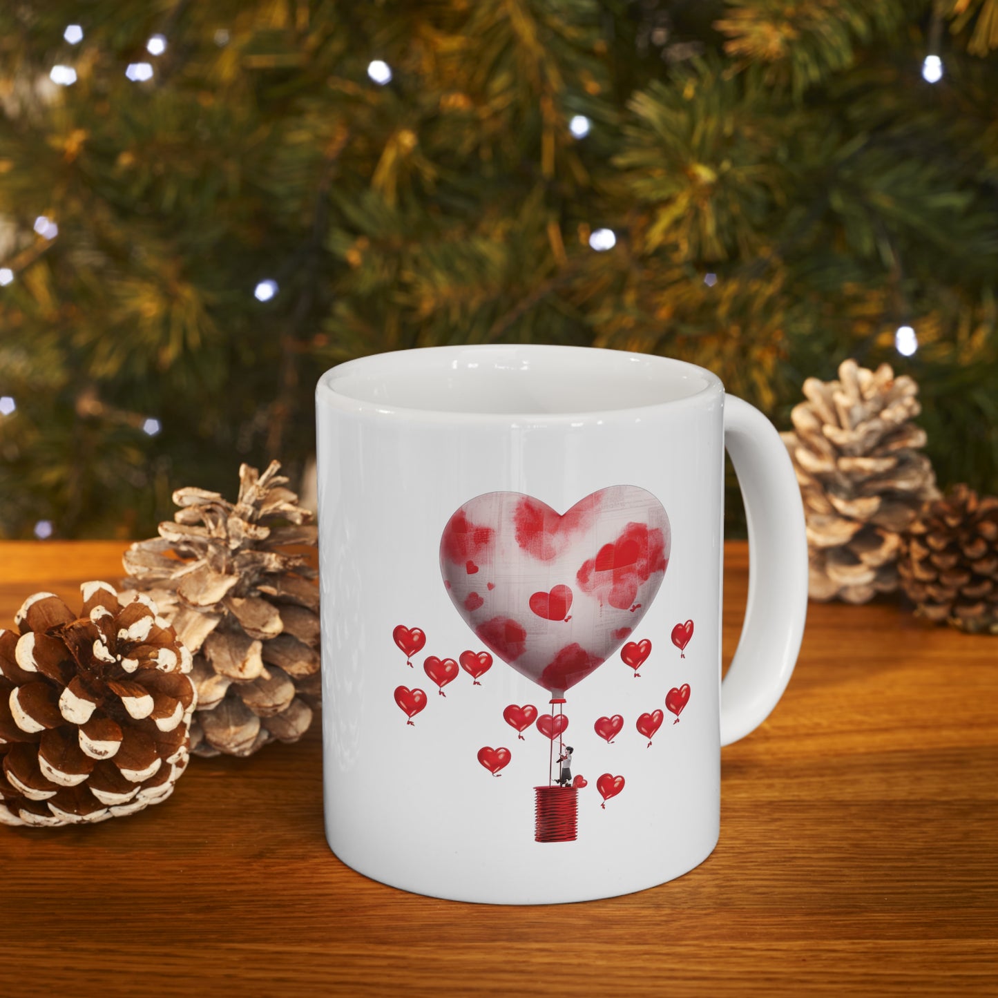 Valentine's Heart: Ceramic Mug 11oz