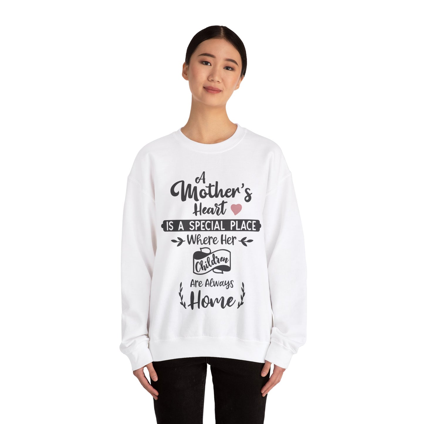 Mother's Heart is a special place - Unisex Heavy Blend™ Crewneck Sweatshirt