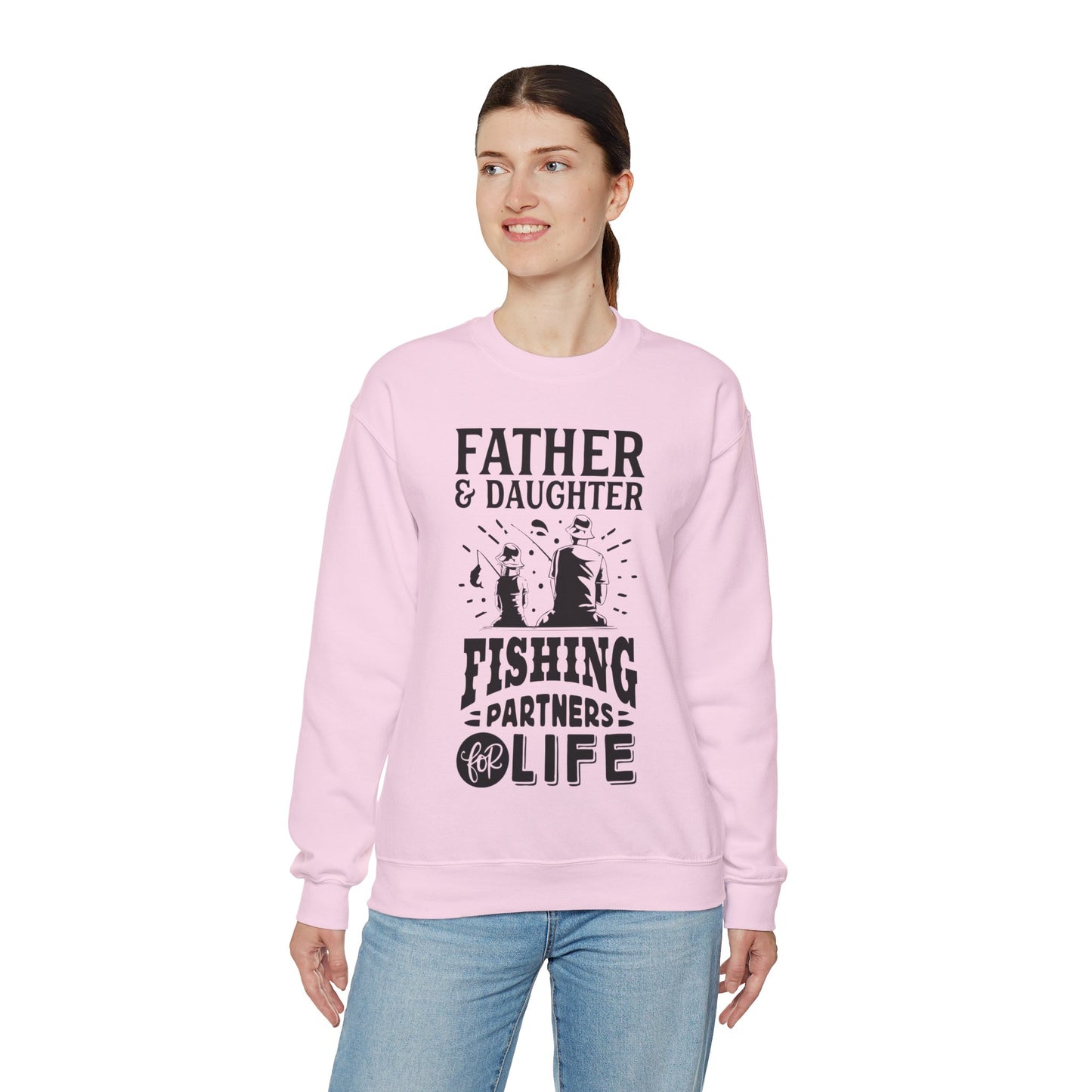 Father and Daughter for life - Unisex Heavy Blend™ Crewneck Sweatshirt