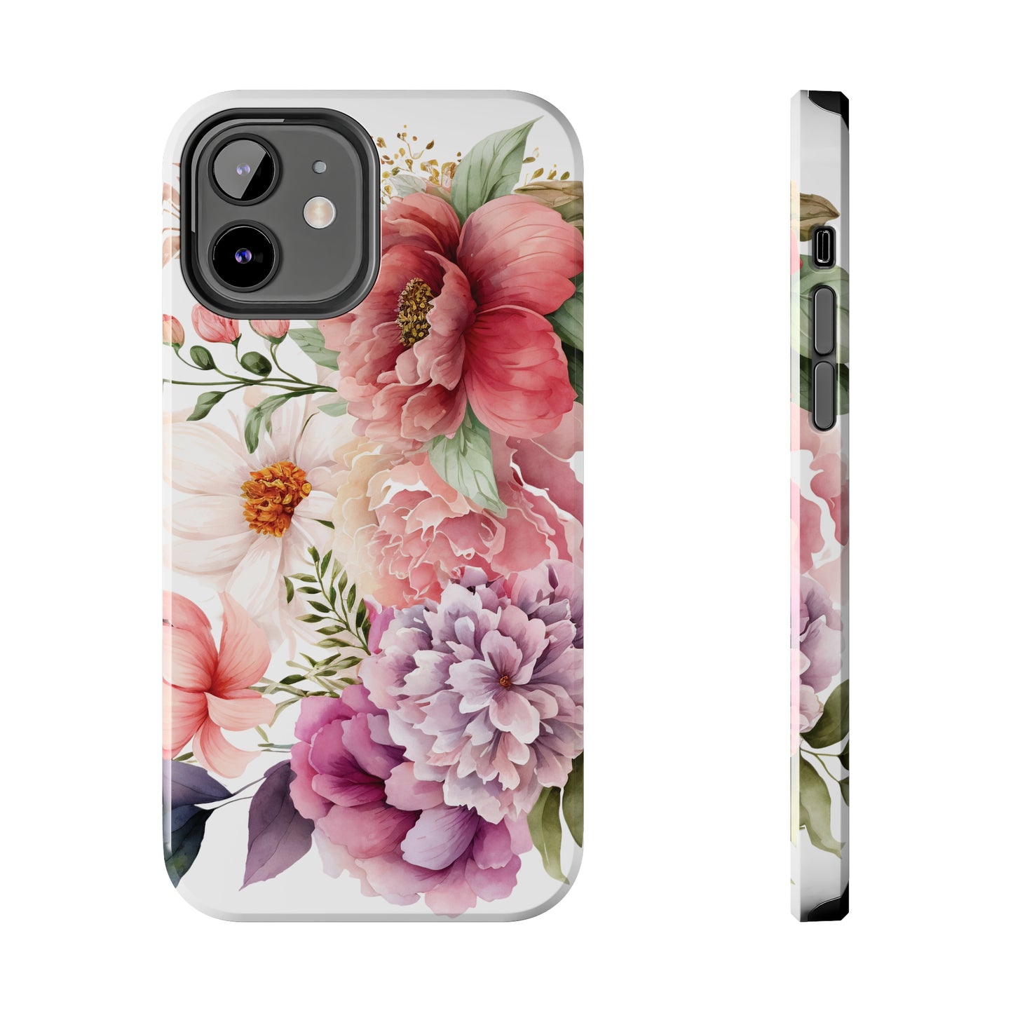 Tough Phone Cases: Watercolor Flower