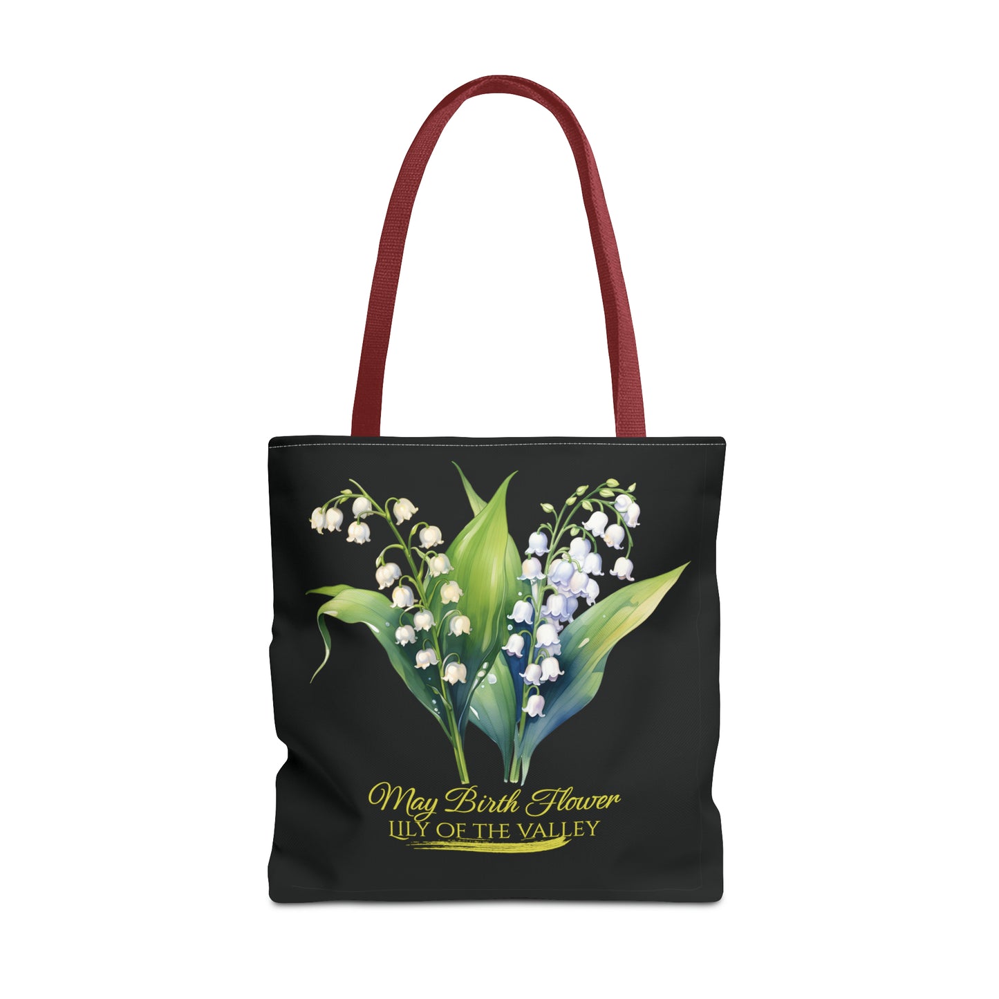 May Birth Flower: Lily of the valley - Tote Bag (AOP)